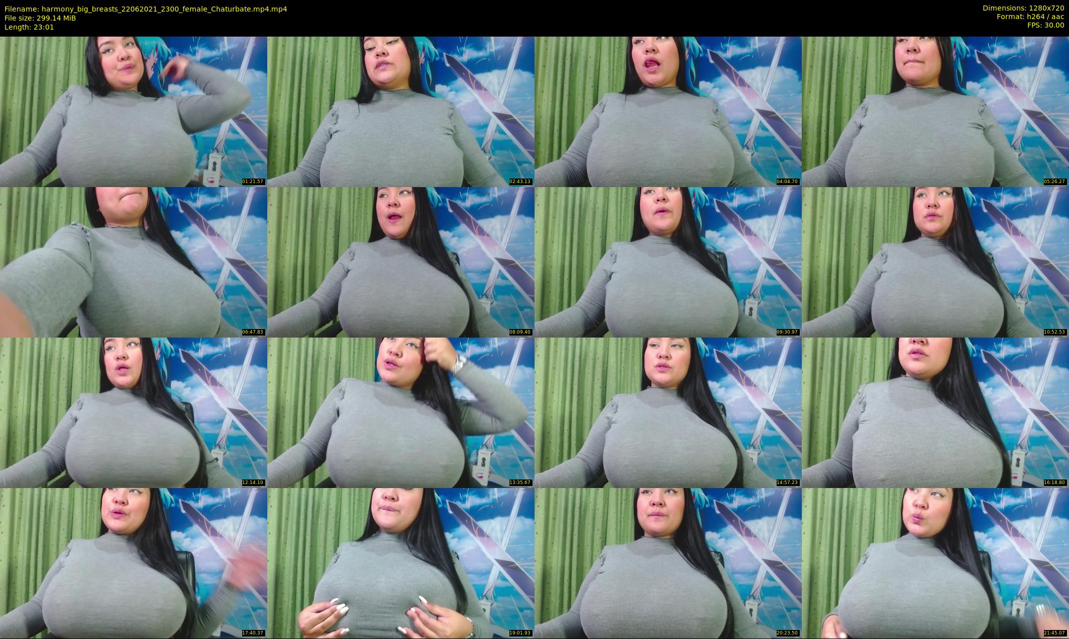 harmony_big_breasts — 24 minute Chaturbate female cam show recording, 720p, Jun 22, 2021