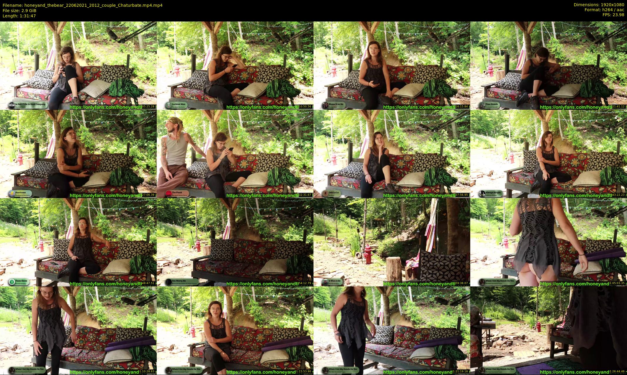 honeyand_thebear — 92 minute Chaturbate couple cam show recording, 1080p, Jun 22, 2021
