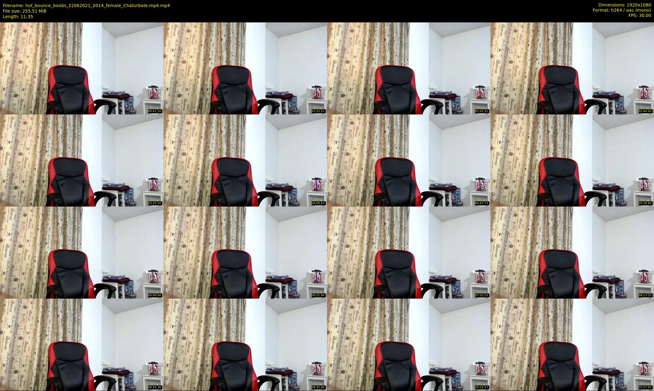 hot_bounce_boobs — 12 minute Chaturbate female cam show recording, 1080p, Jun 22, 2021