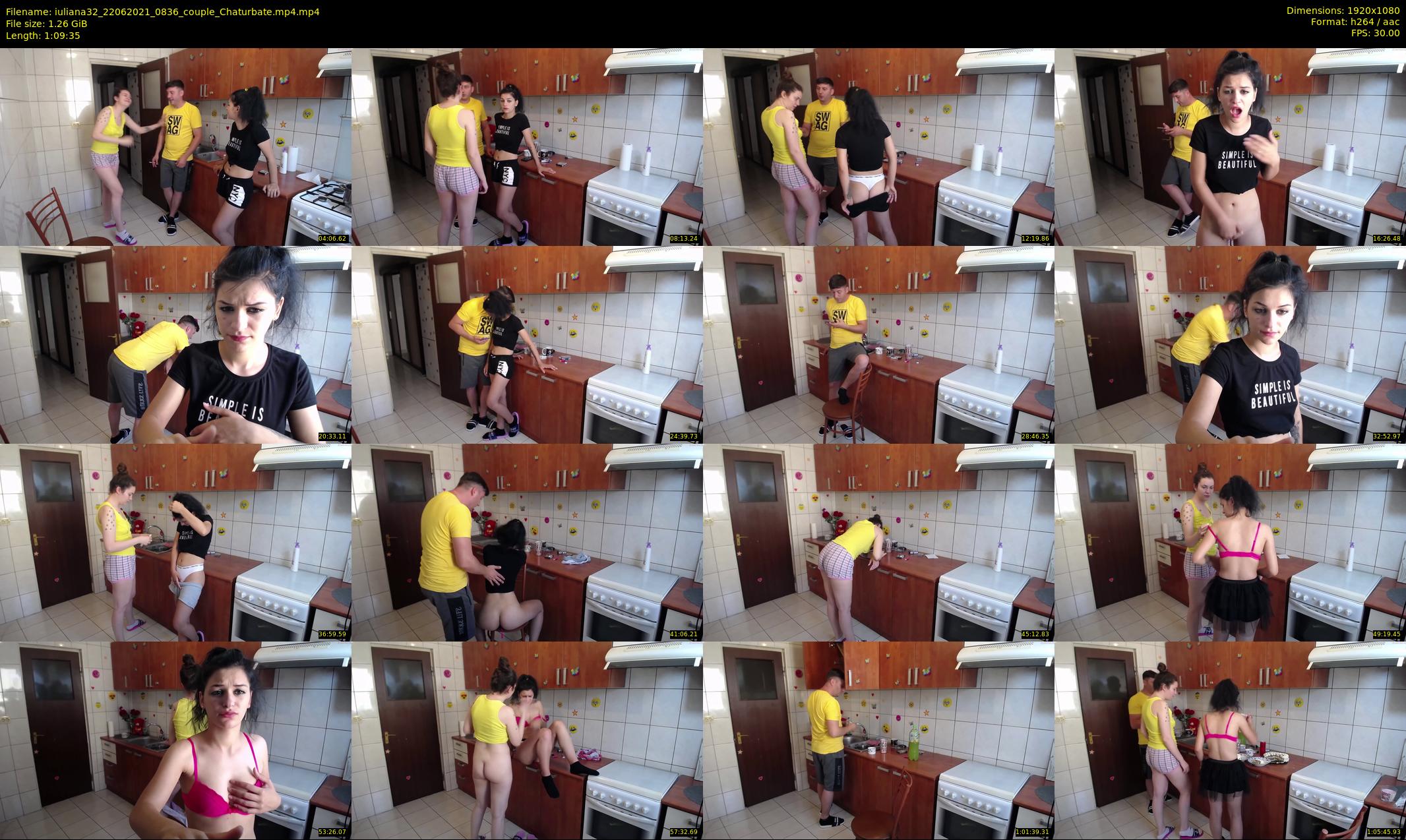 iuliana32 — 70 minute Chaturbate couple cam show recording, 1080p, Jun 22, 2021