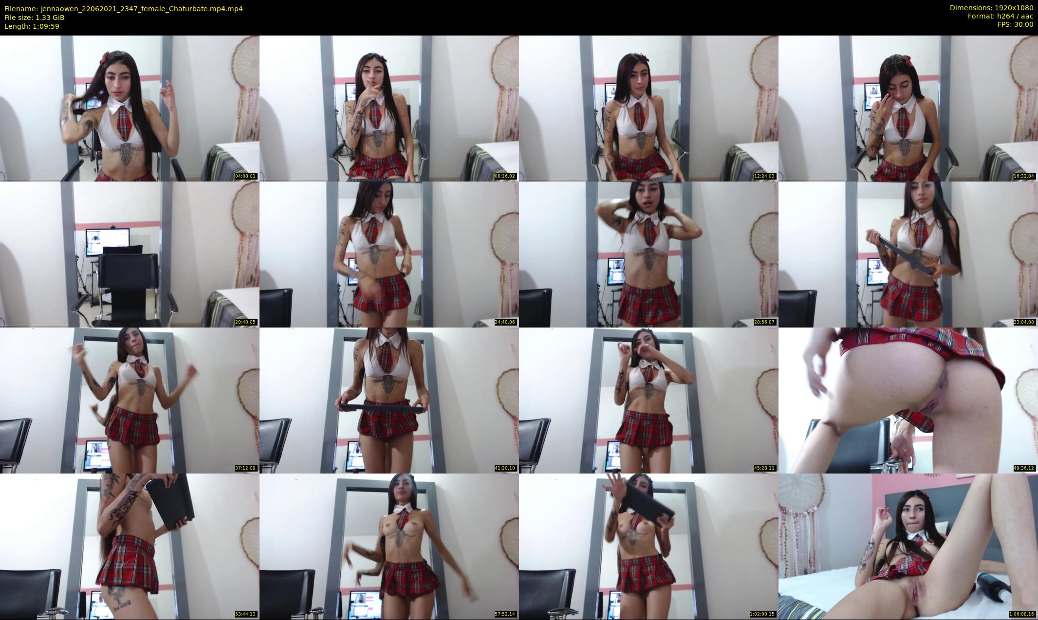 jennaowen — 70 minute Chaturbate female cam show recording, 1080p, Jun 22, 2021