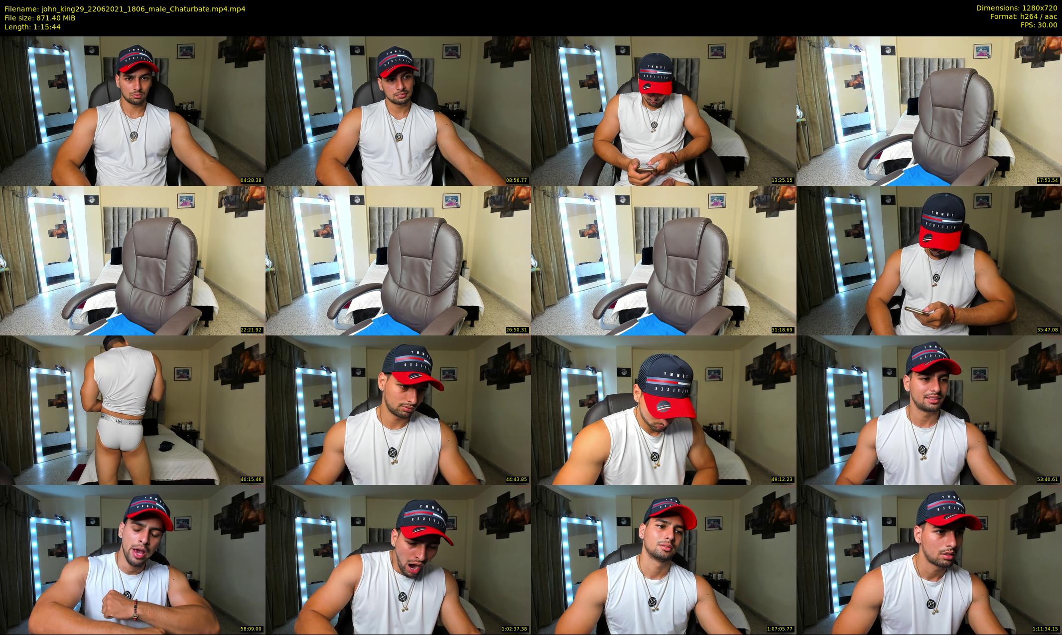 john_king29 — 76 minute Chaturbate male cam show recording, 720p, Jun 22, 2021