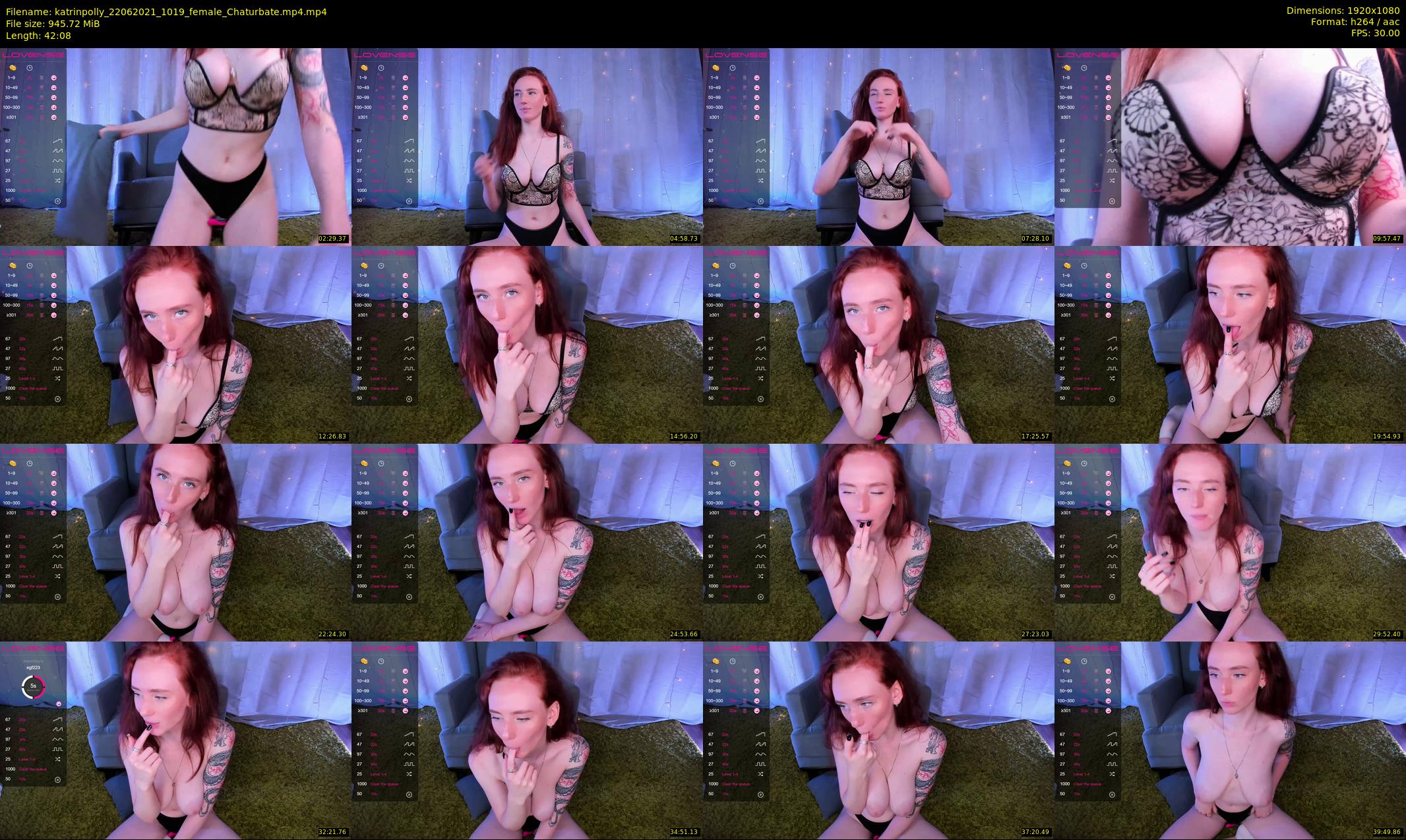 katrinpolly — 43 minute Chaturbate couple cam show recording, 1080p, Jun 22, 2021