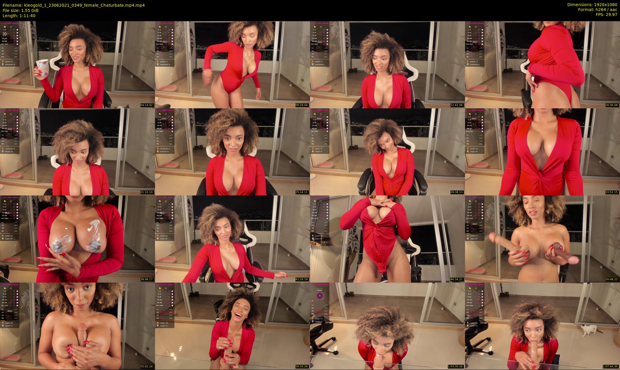 kleogold_1 — 72 minute Chaturbate female cam show recording, 1080p, Jun 23, 2021