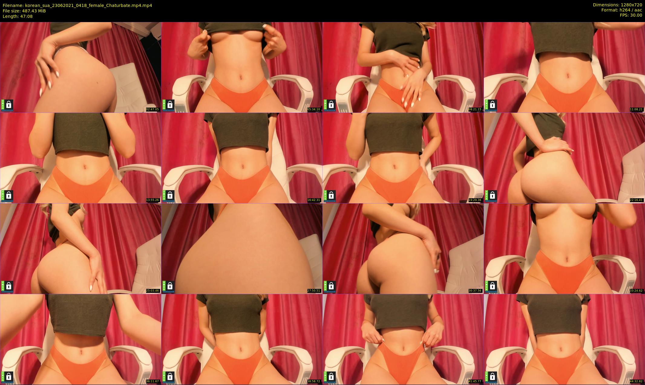 korean_sua — 48 minute Chaturbate female cam show recording, 720p, Jun 23, 2021