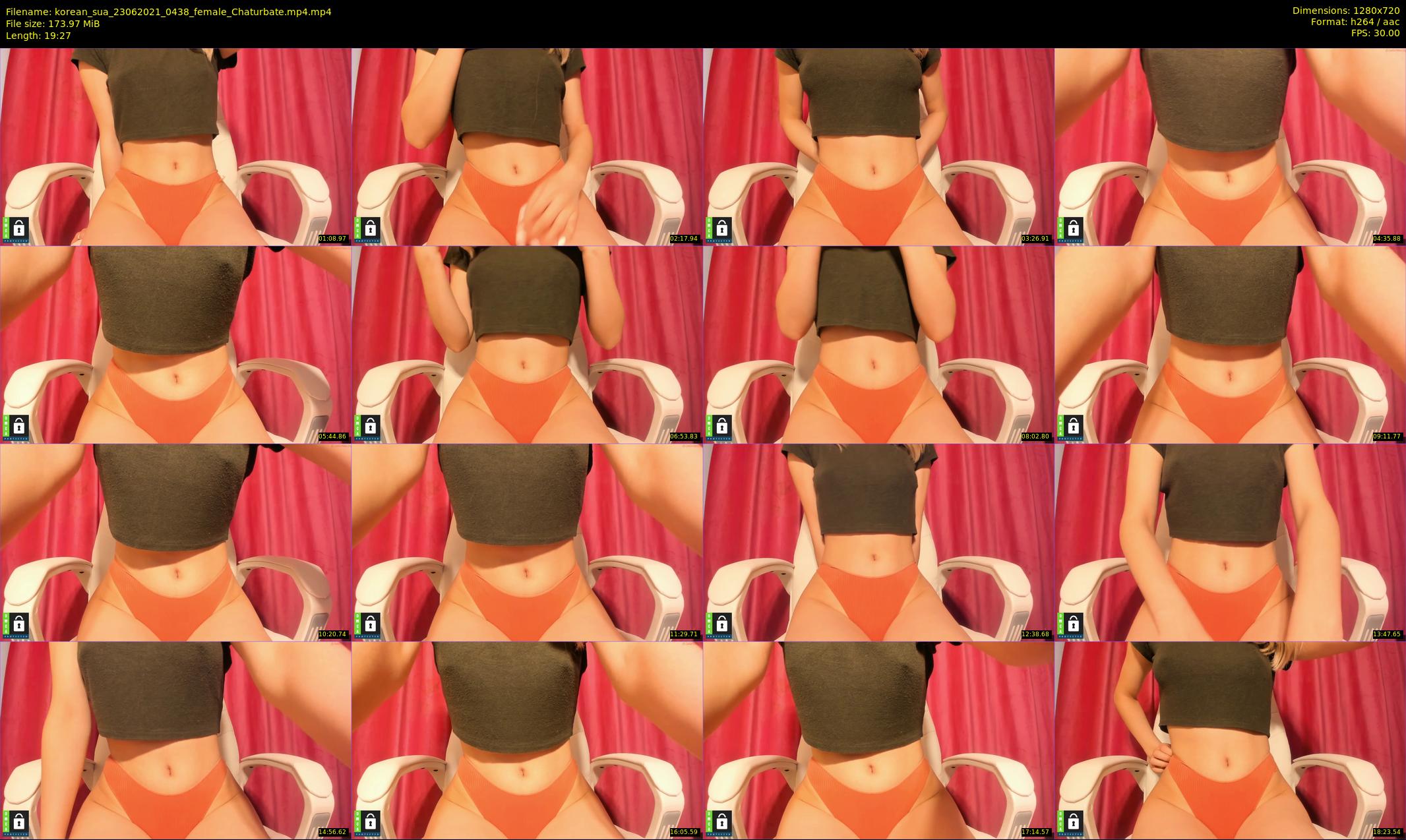 korean_sua — 20 minute Chaturbate female cam show recording, 720p, Jun 23, 2021