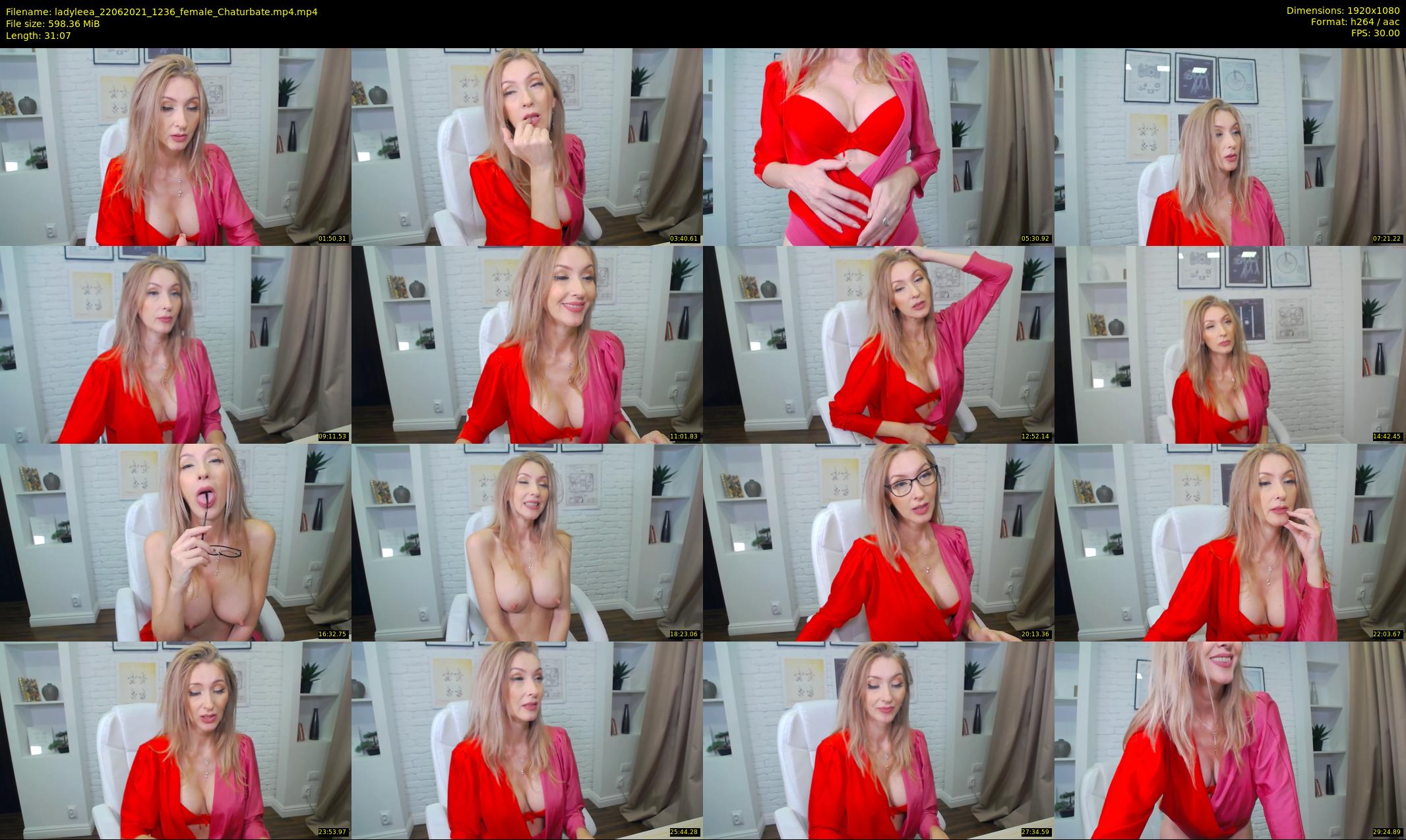 ladyleea — 32 minute Chaturbate female cam show recording, 1080p, Jun 22, 2021