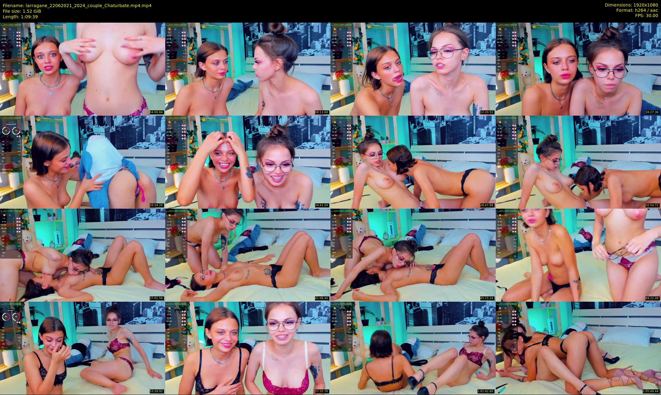 larragane — 70 minute Chaturbate couple cam show recording, 1080p, Jun 22, 2021