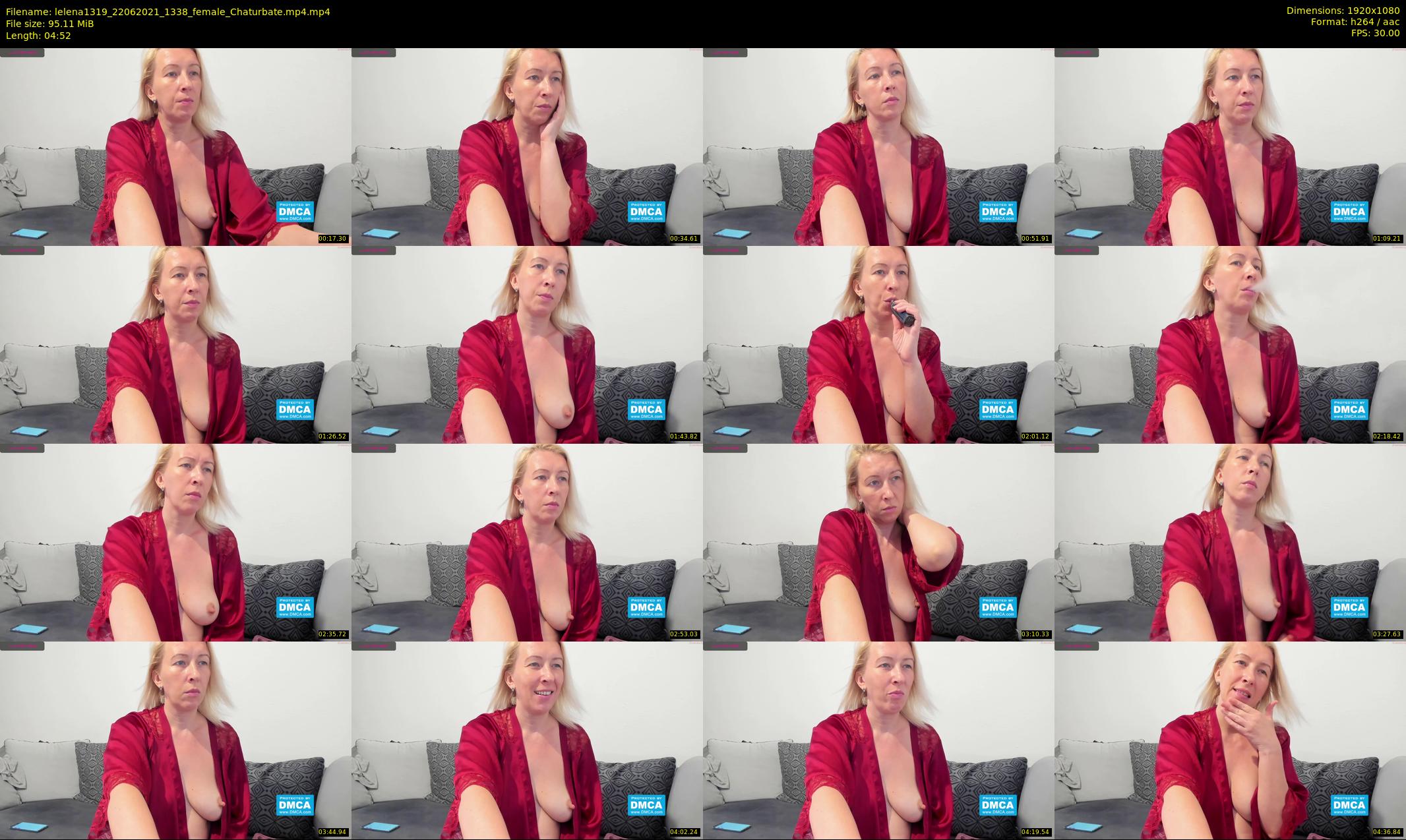 lelena1319 — 5 minute Chaturbate female cam show recording, 1080p, Jun 22, 2021