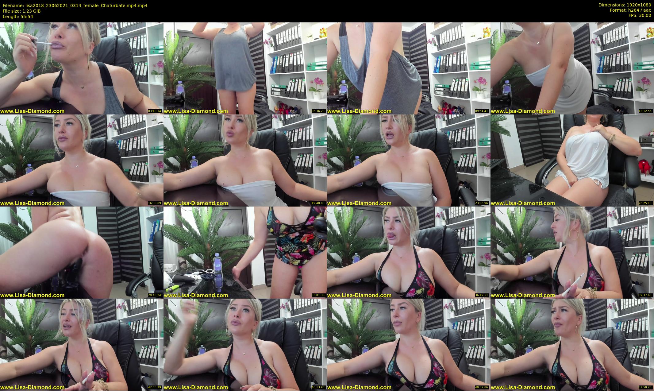 lisa2018 — 56 minute Chaturbate female cam show recording, 1080p, Jun 23, 2021