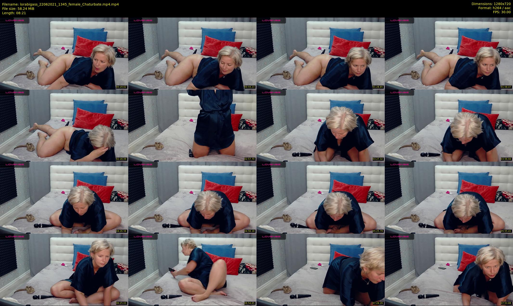 lorabigass — 9 minute Chaturbate female cam show recording, 720p, Jun 22, 2021