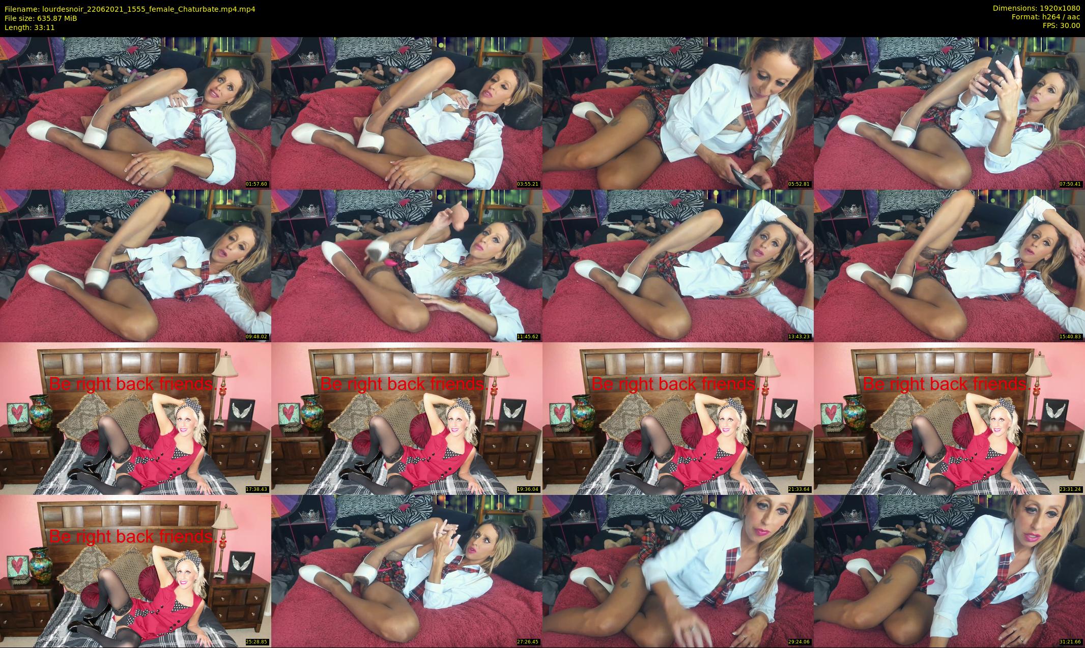 lourdesnoir — 34 minute Chaturbate female cam show recording, 1080p, Jun 22, 2021