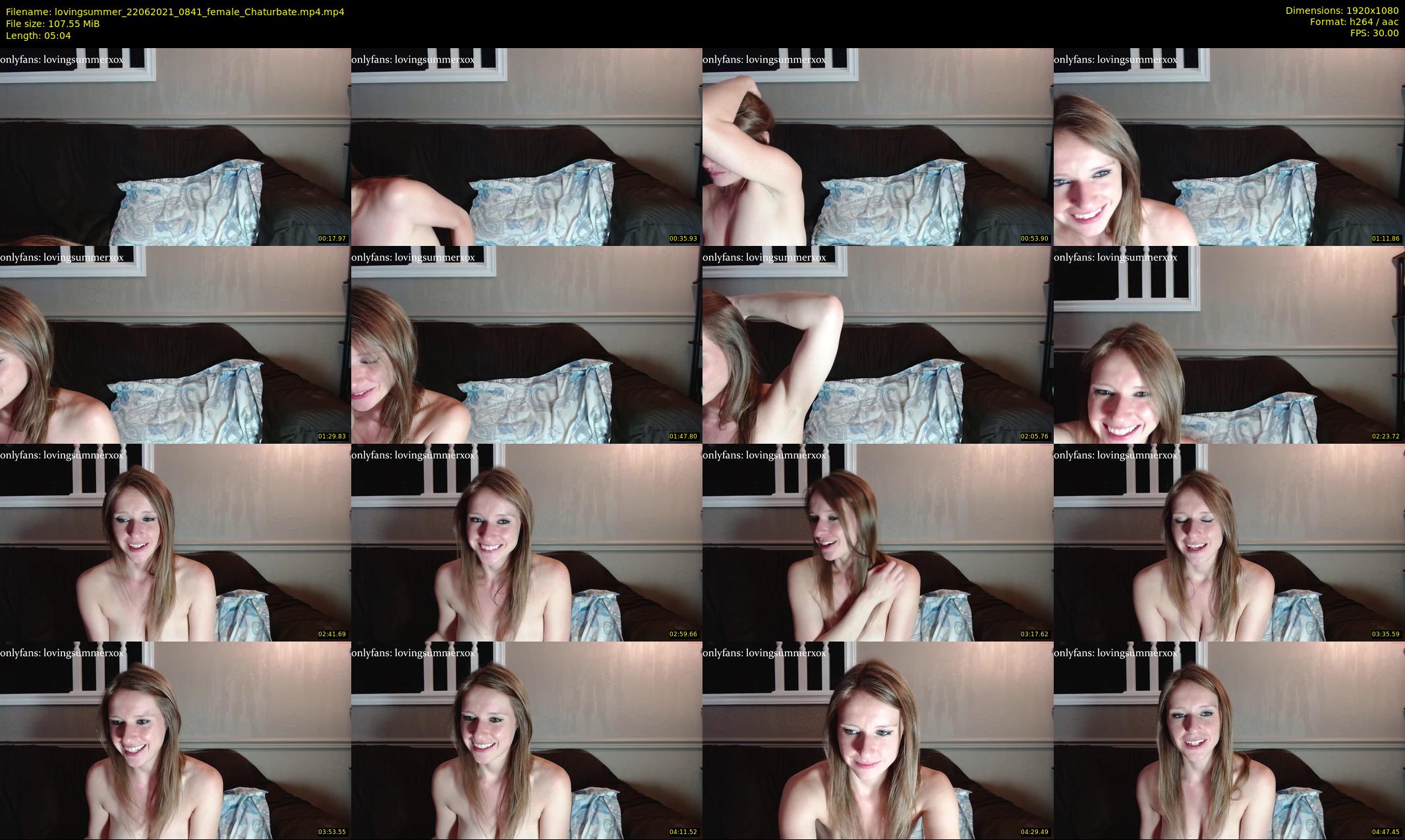 lovingsummer — 6 minute Chaturbate female cam show recording, 1080p, Jun 22, 2021