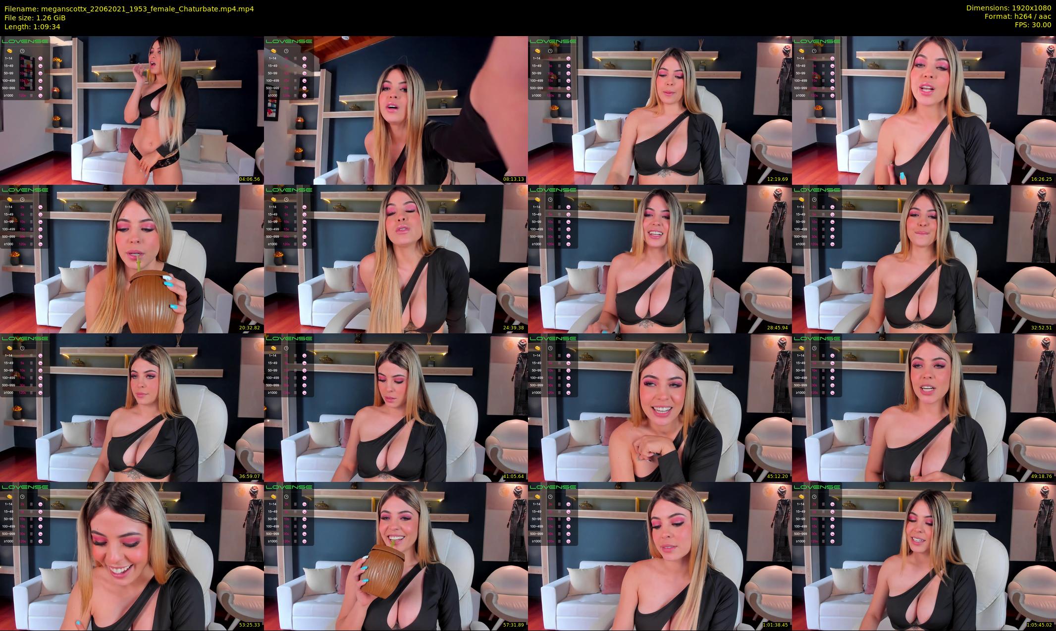 meganscottx — 70 minute Chaturbate female cam show recording, 1080p, Jun 22, 2021