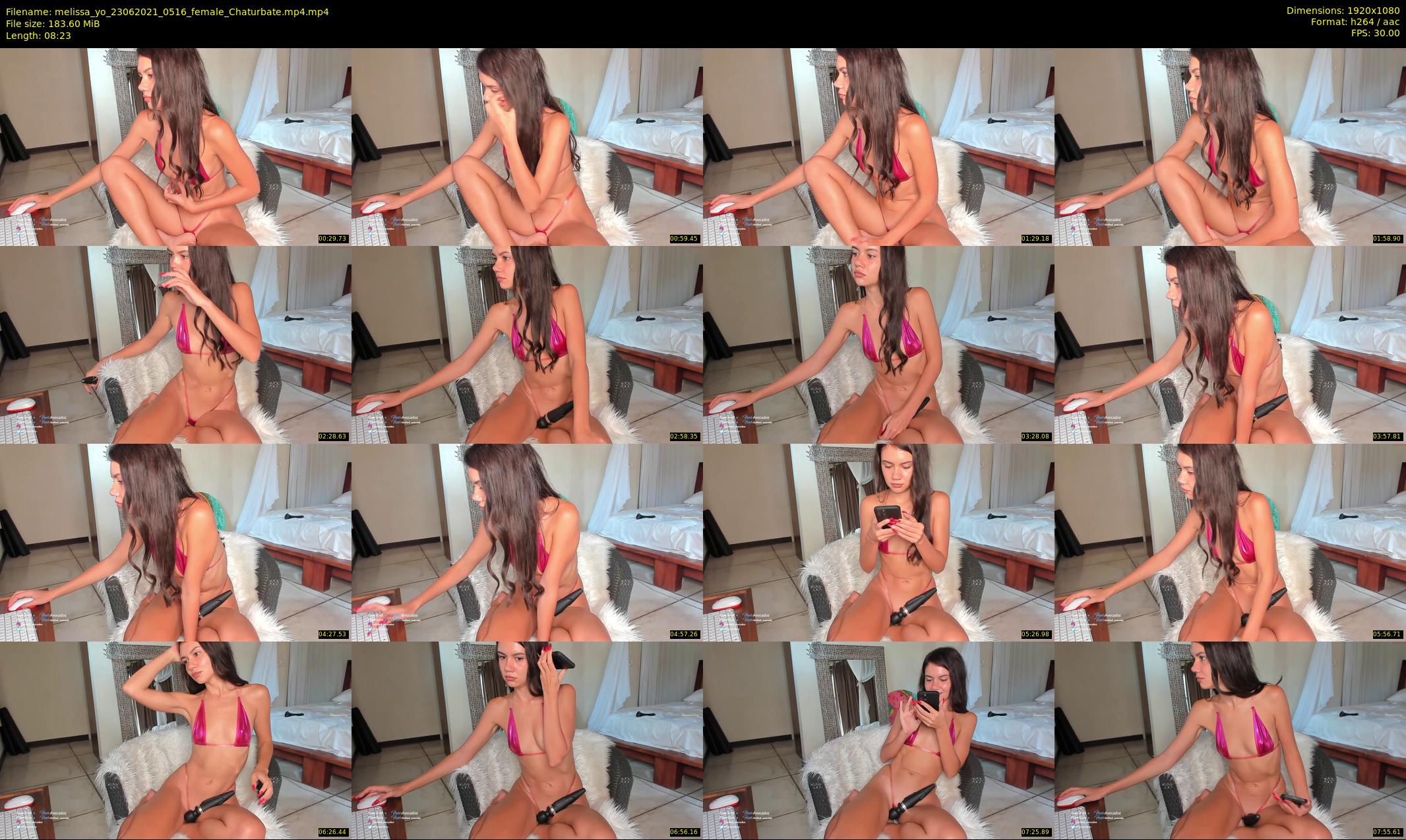 melissa_yo — 9 minute Chaturbate female cam show recording, 1080p, Jun 23, 2021