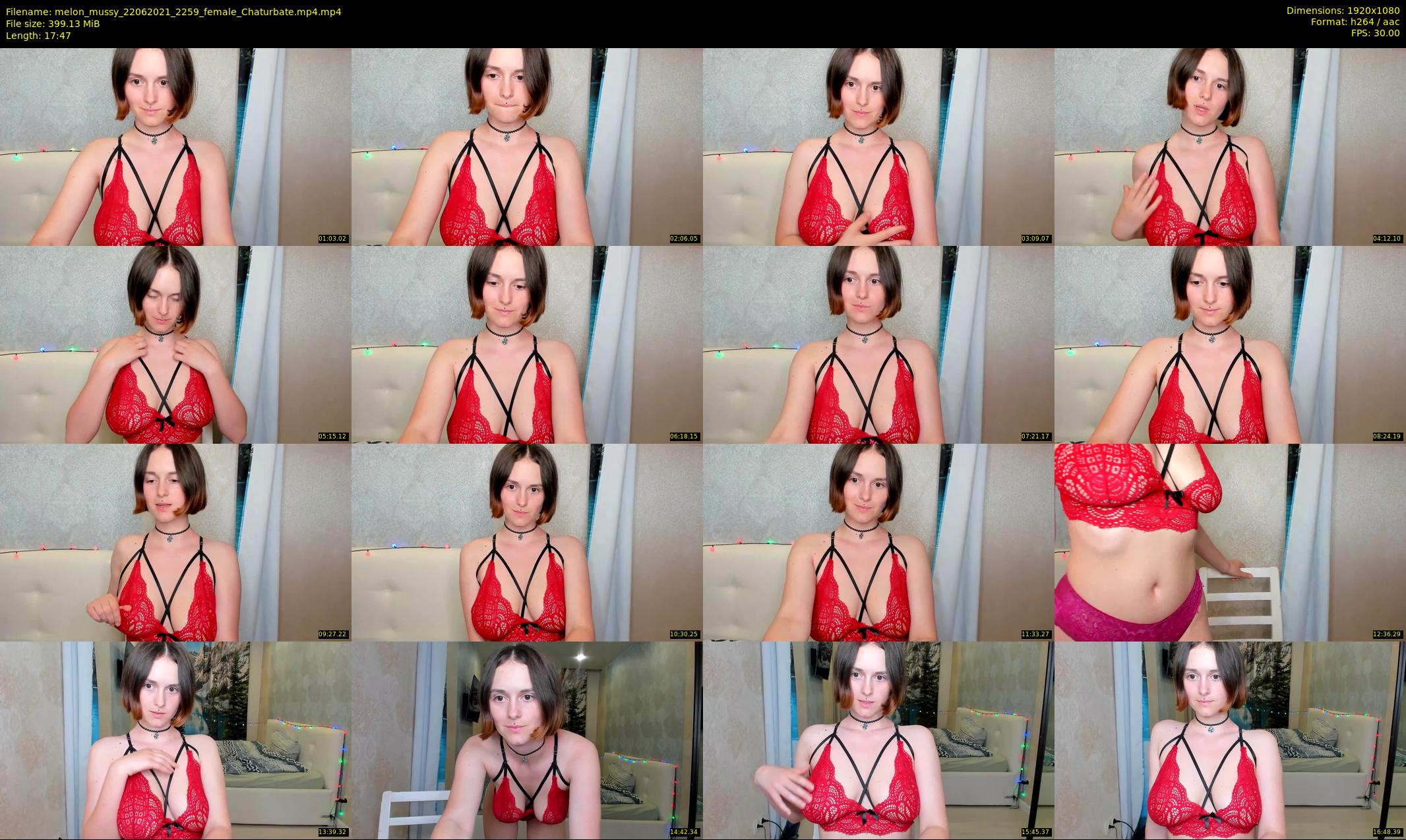 melon_mussy — 18 minute Chaturbate female cam show recording, 1080p, Jun 22, 2021