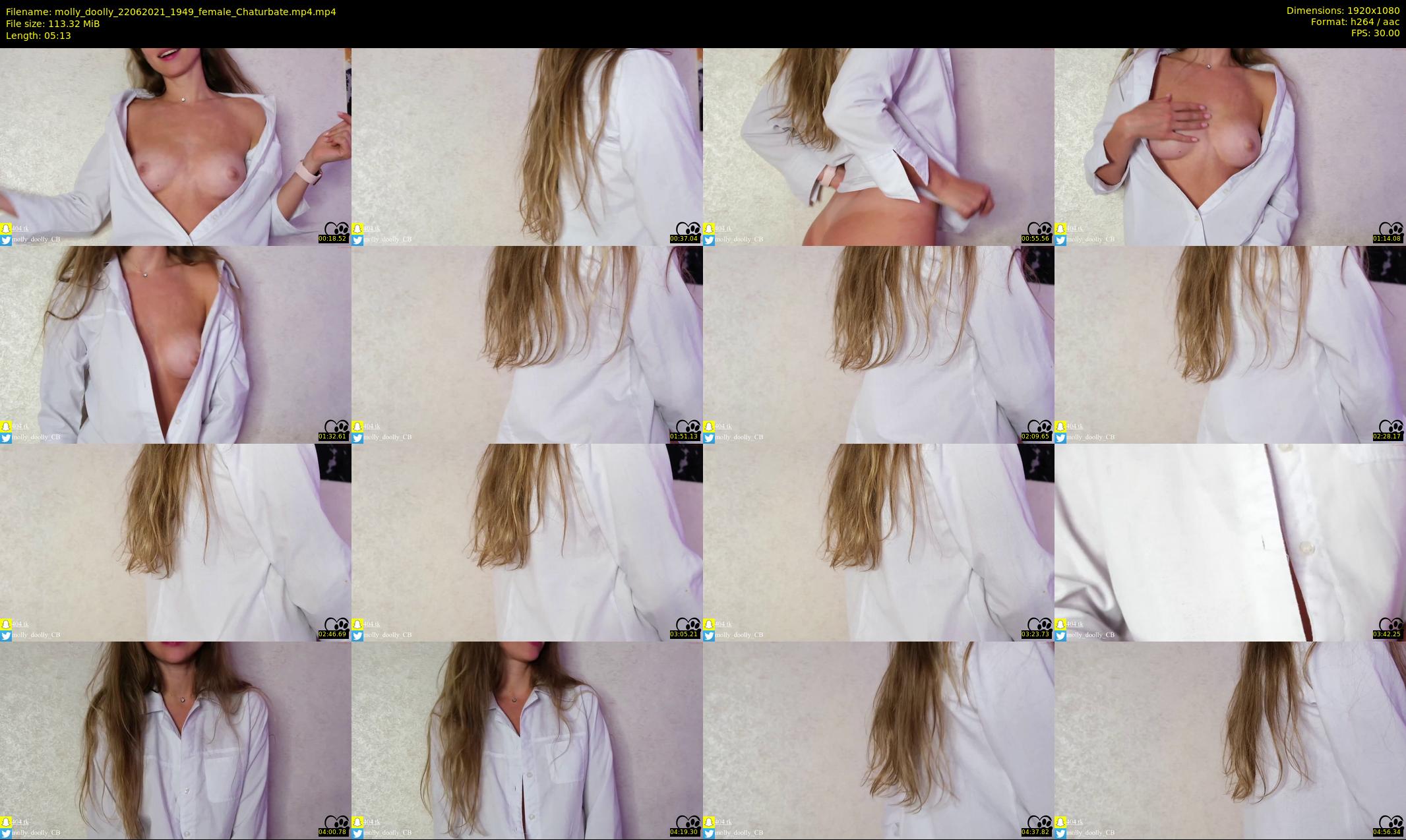molly_doolly — 6 minute Chaturbate female cam show recording, 1080p, Jun 22, 2021