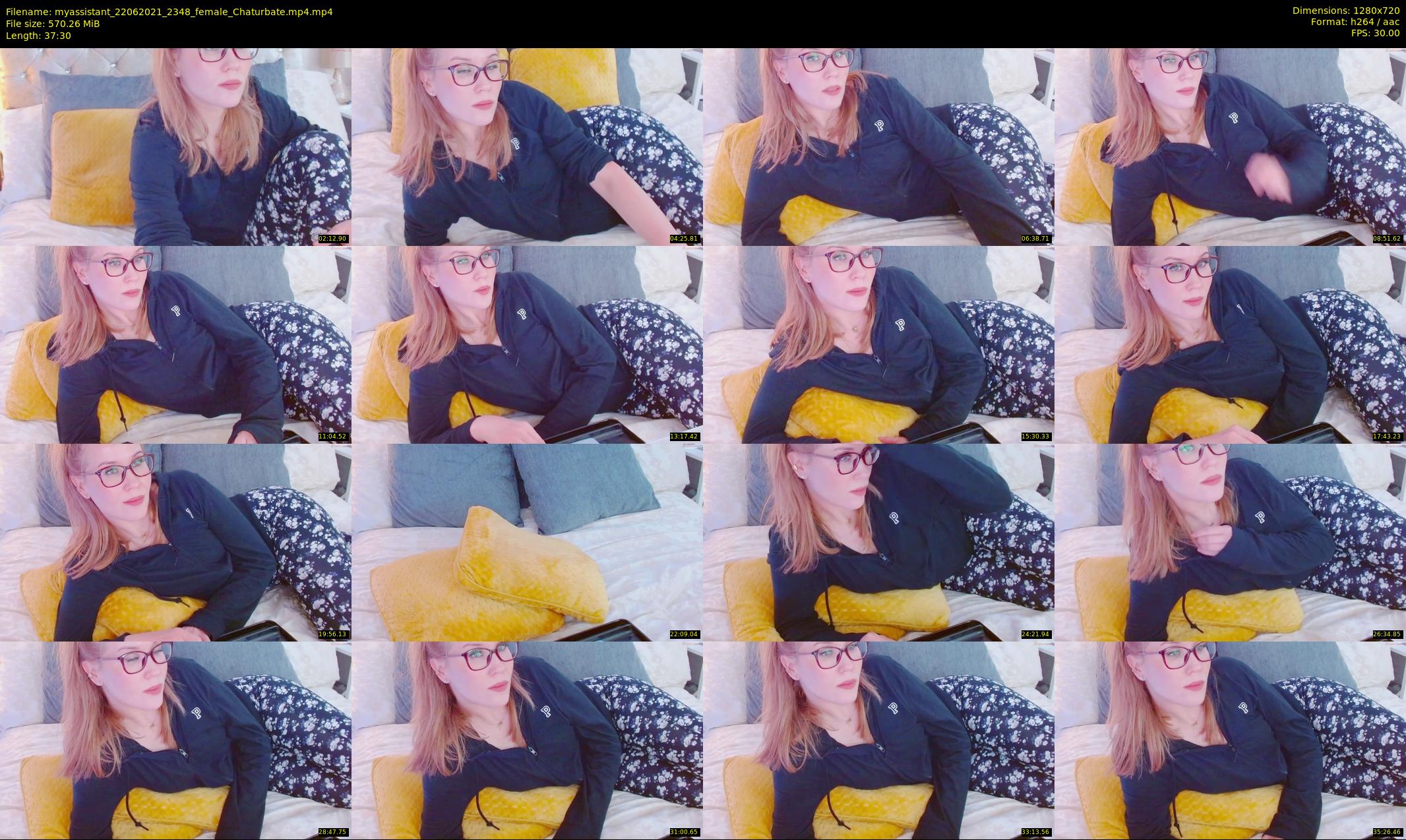 myassistant — 38 minute Chaturbate female cam show recording, 720p, Jun 22, 2021