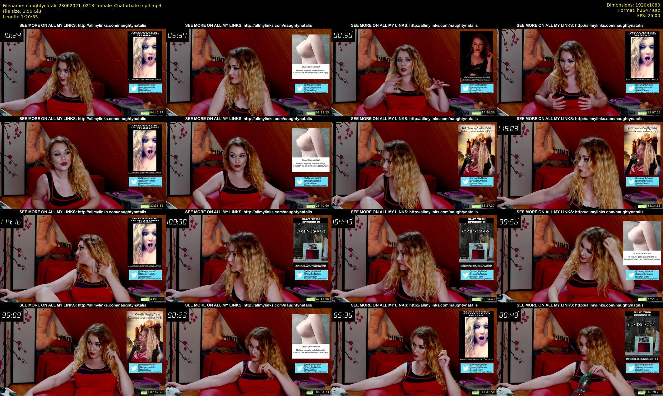 naughtynatali — 81 minute Chaturbate female cam show recording, 1080p, Jun 23, 2021