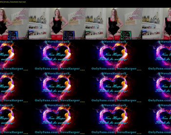 novaharper — 5 minute Chaturbate female cam show recording, 1080p, Jun 22, 2021