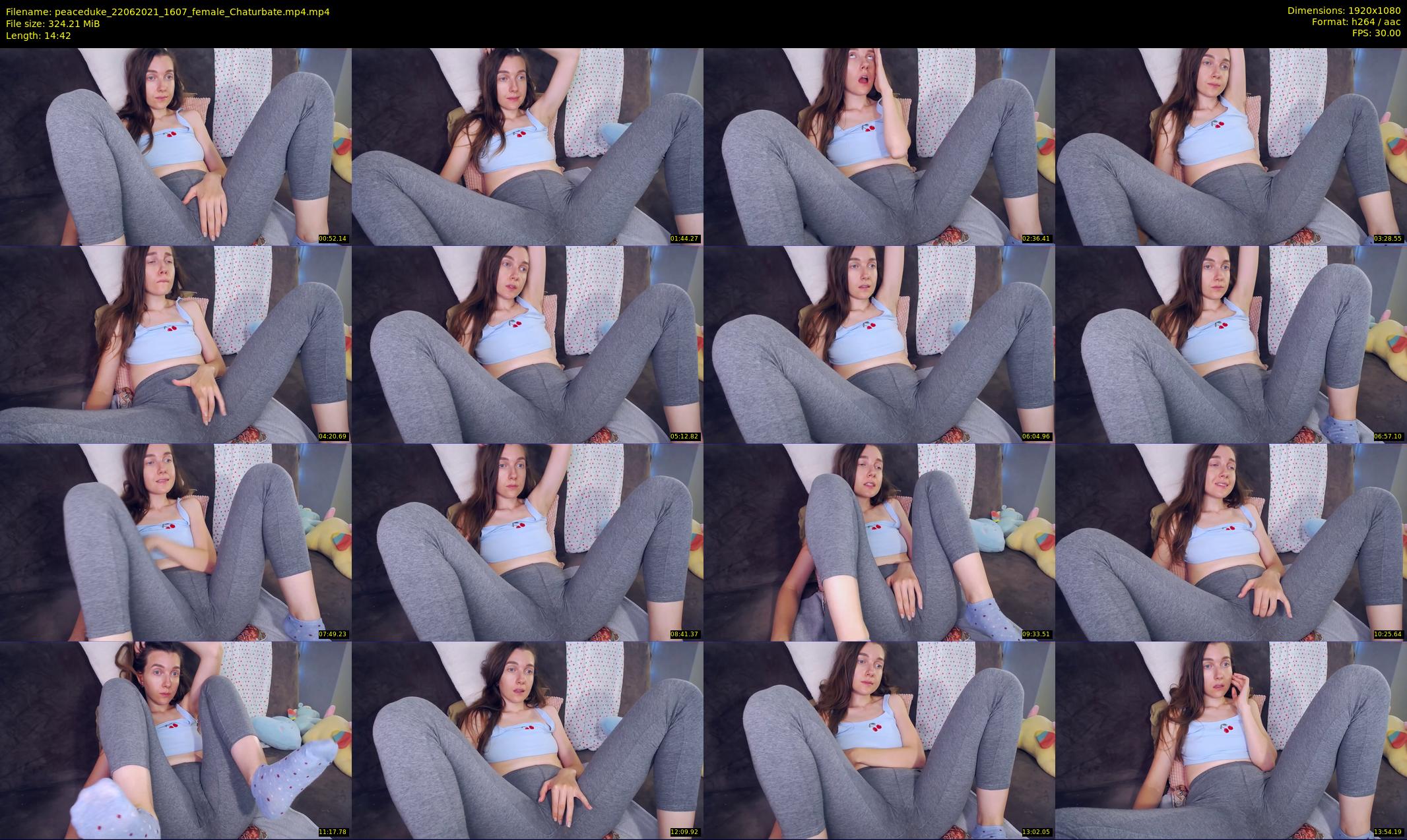 peaceduke — 15 minute Chaturbate female cam show recording, 1080p, Jun 22, 2021