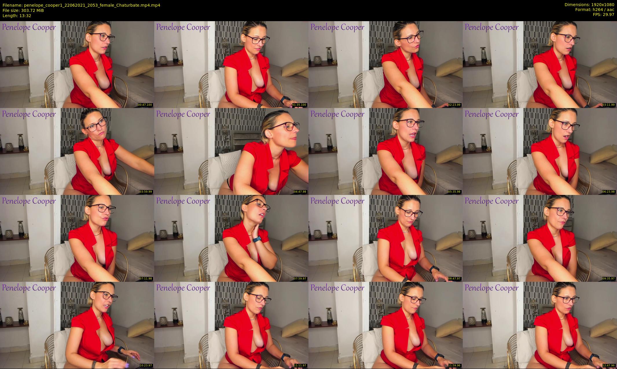 penelope_cooper1 — 14 minute Chaturbate female cam show recording, 1080p, Jun 22, 2021