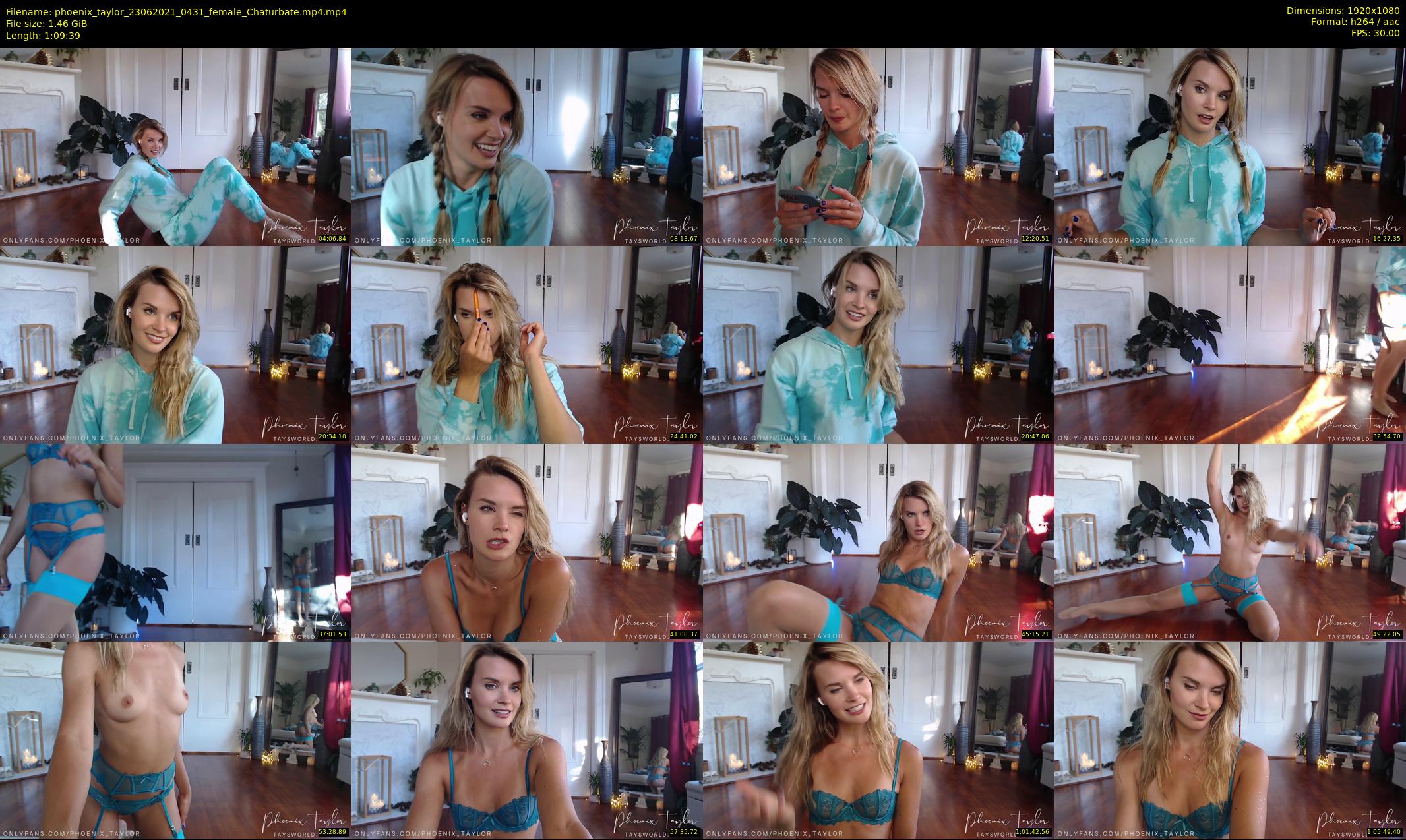 phoenix_taylor — 70 minute Chaturbate female cam show recording, 1080p, Jun 23, 2021