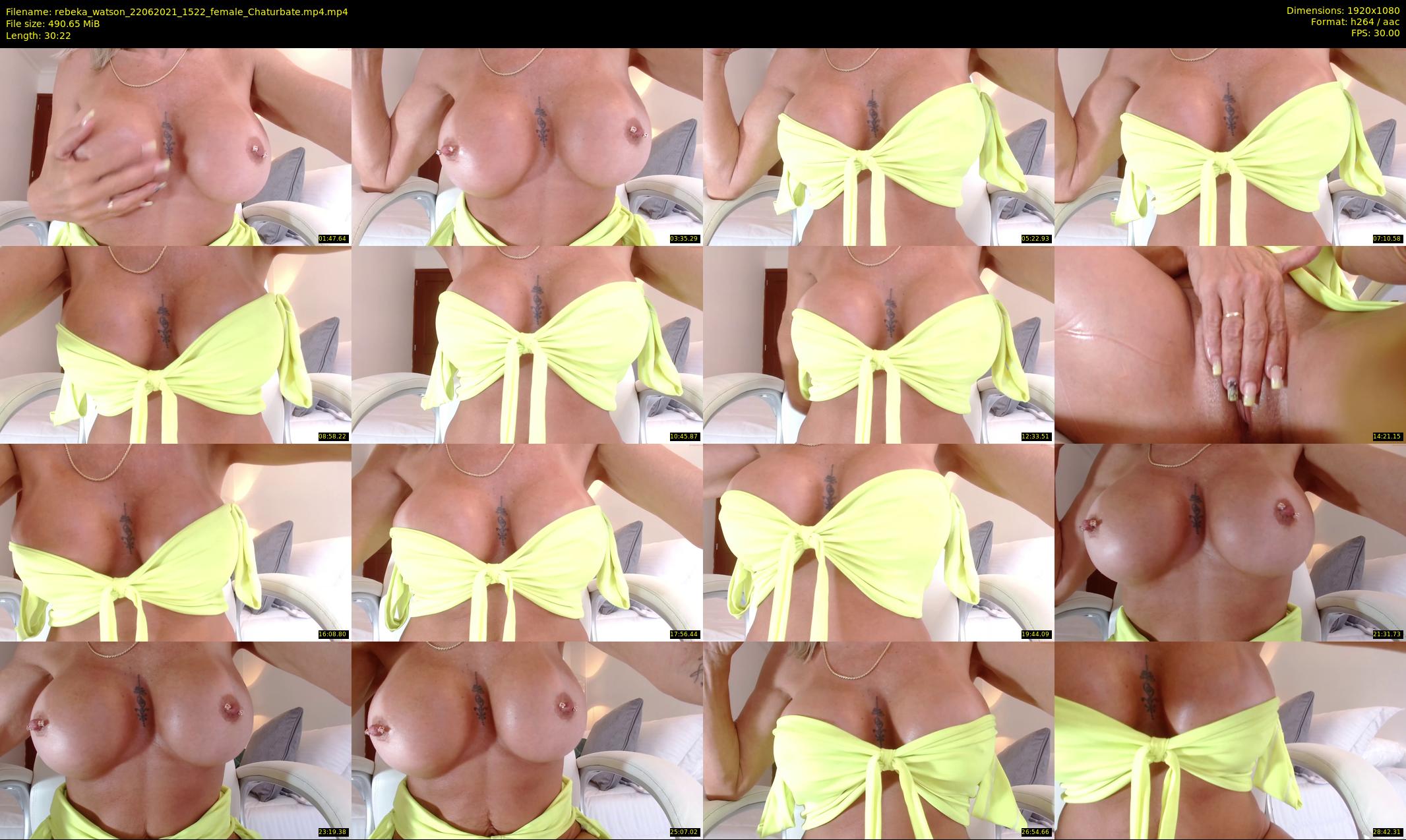 rebeka_watson — 31 minute Chaturbate female cam show recording, 1080p, Jun 22, 2021