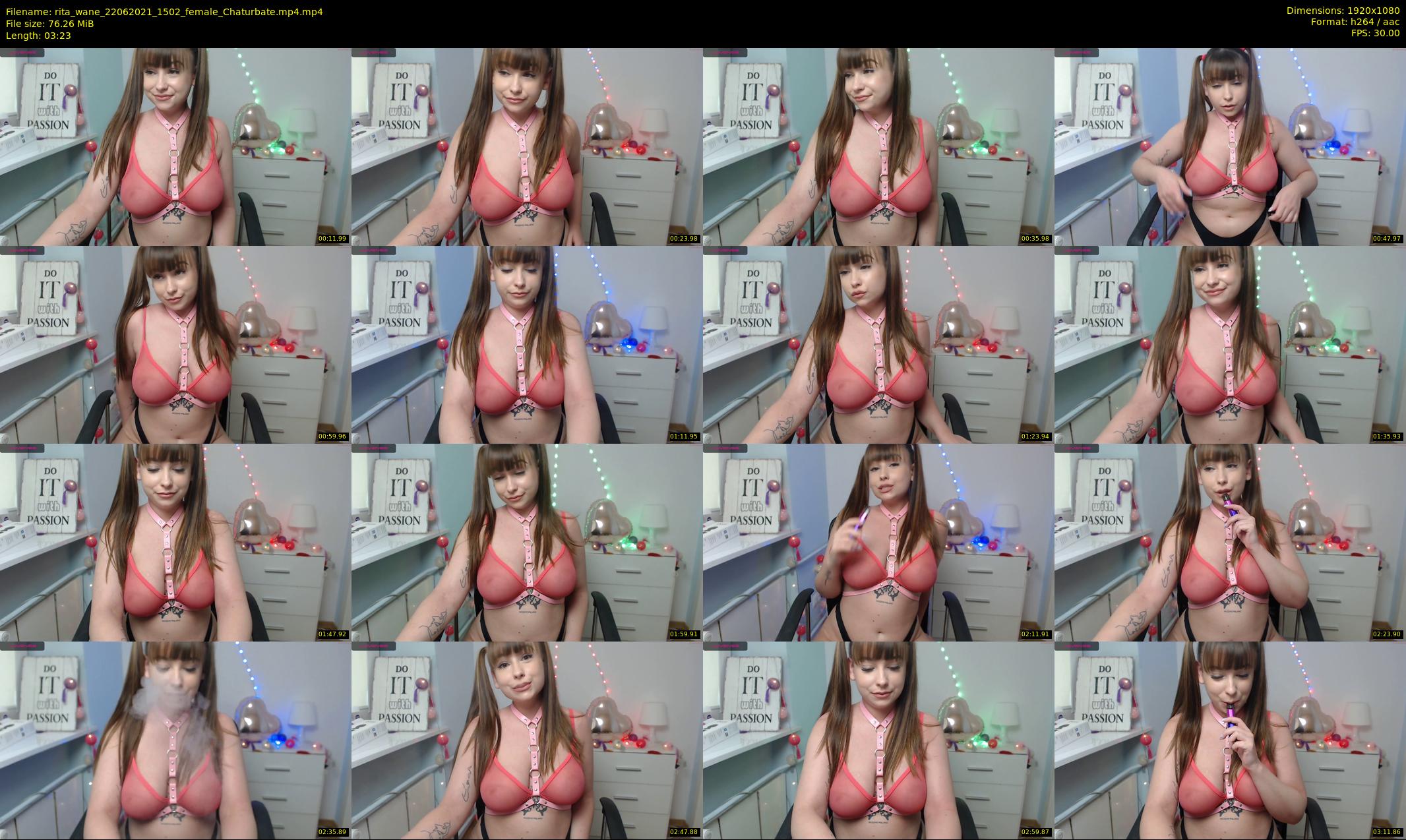 rita_wane — 4 minute Chaturbate female cam show recording, 1080p, Jun 22, 2021