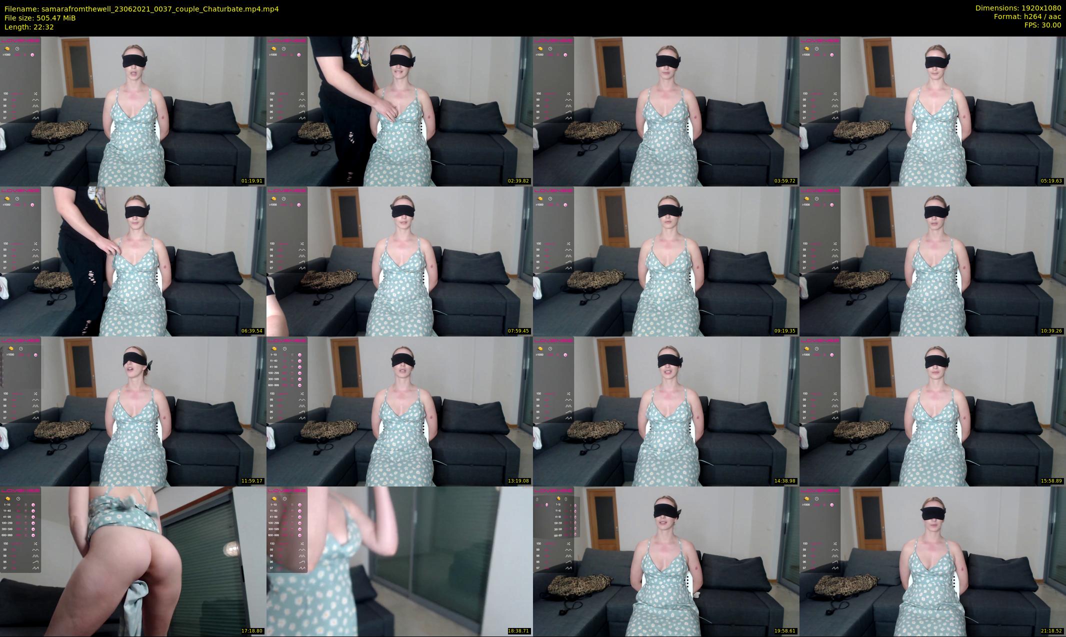 samarafromthewell — 23 minute Chaturbate female cam show recording, 1080p, Jun 23, 2021
