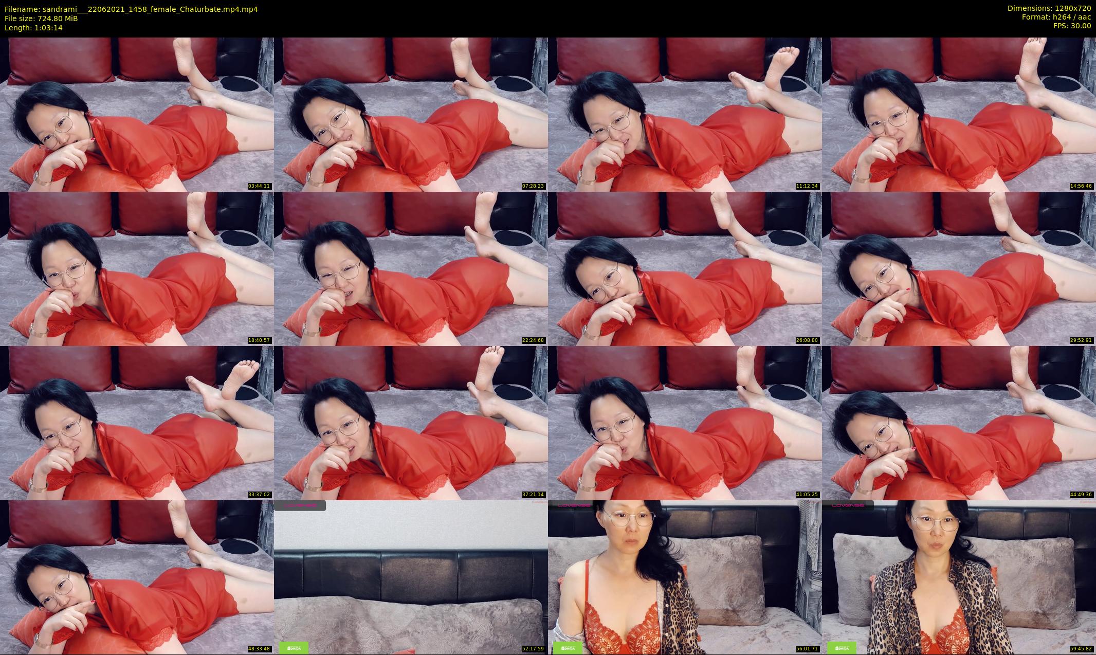 sandrami__ — 64 minute Chaturbate female cam show recording, 720p, Jun 22, 2021