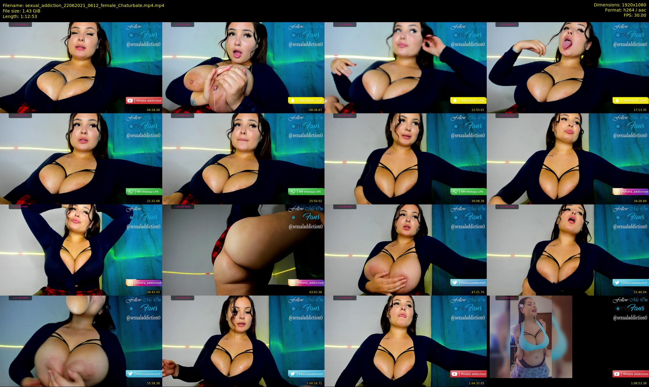sexual_addiction — 73 minute Chaturbate couple cam show recording, 1080p, Jun 22, 2021