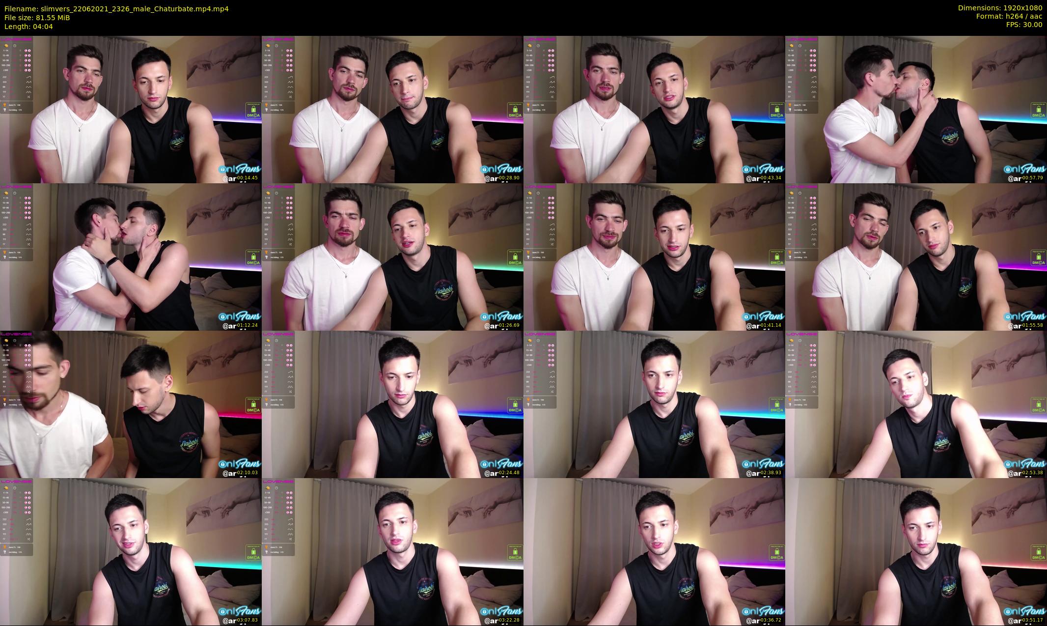 slimvers — 5 minute Chaturbate male cam show recording, 1080p, Jun 22, 2021