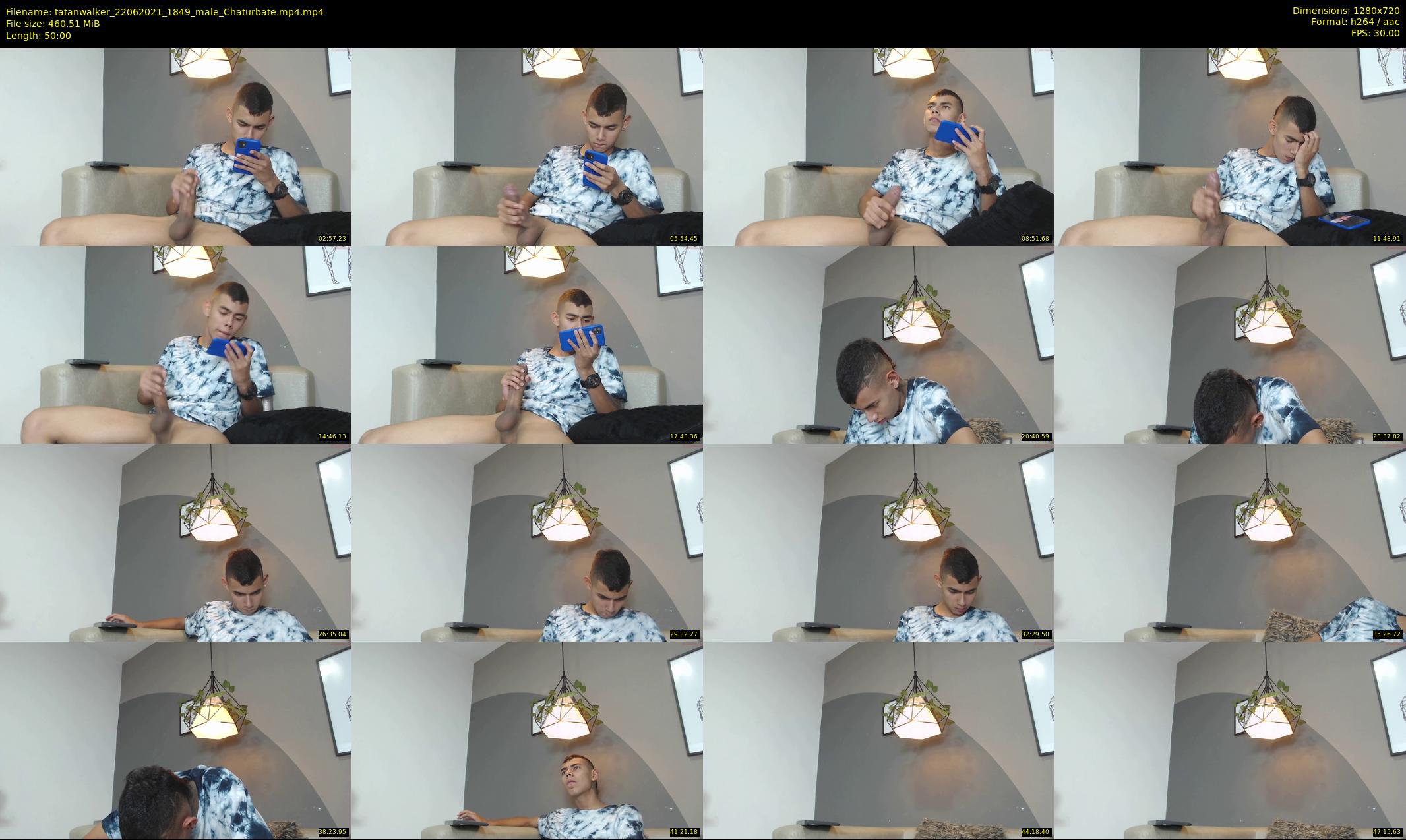 tatanwalker — 50 minute Chaturbate male cam show recording, 720p, Jun 22, 2021
