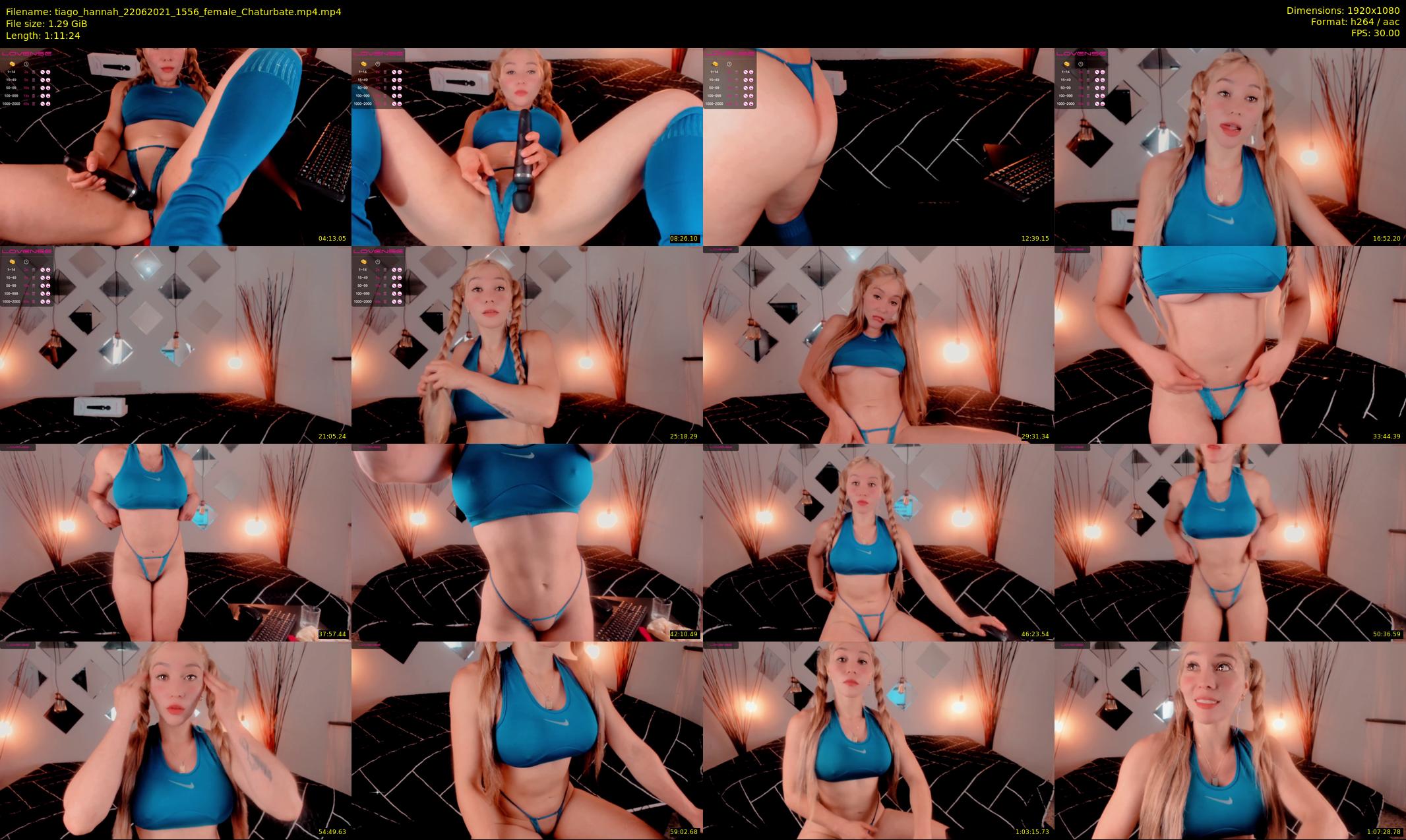 tiago_hannah — 72 minute Chaturbate couple cam show recording, 1080p, Jun 22, 2021