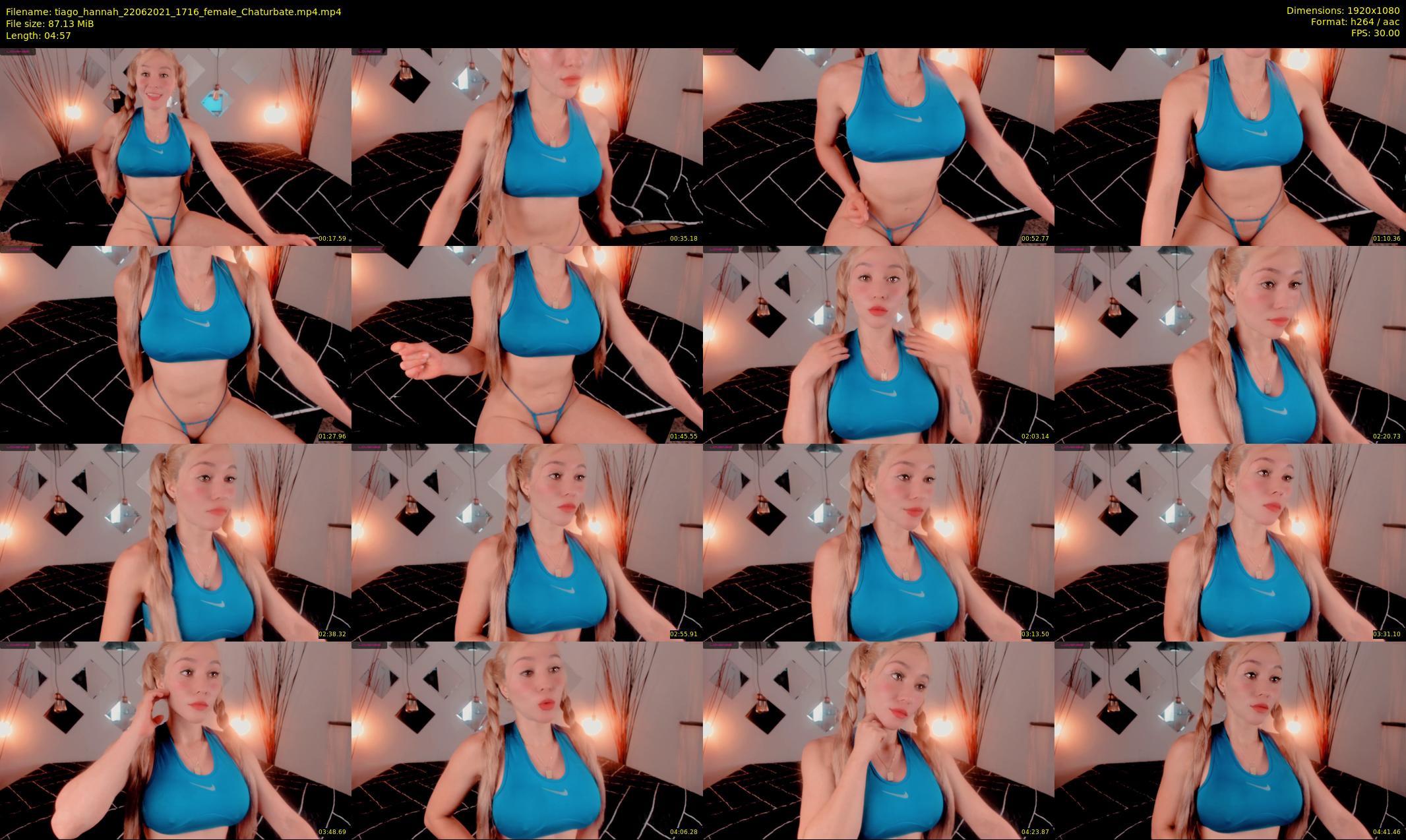 tiago_hannah — 5 minute Chaturbate couple cam show recording, 1080p, Jun 22, 2021