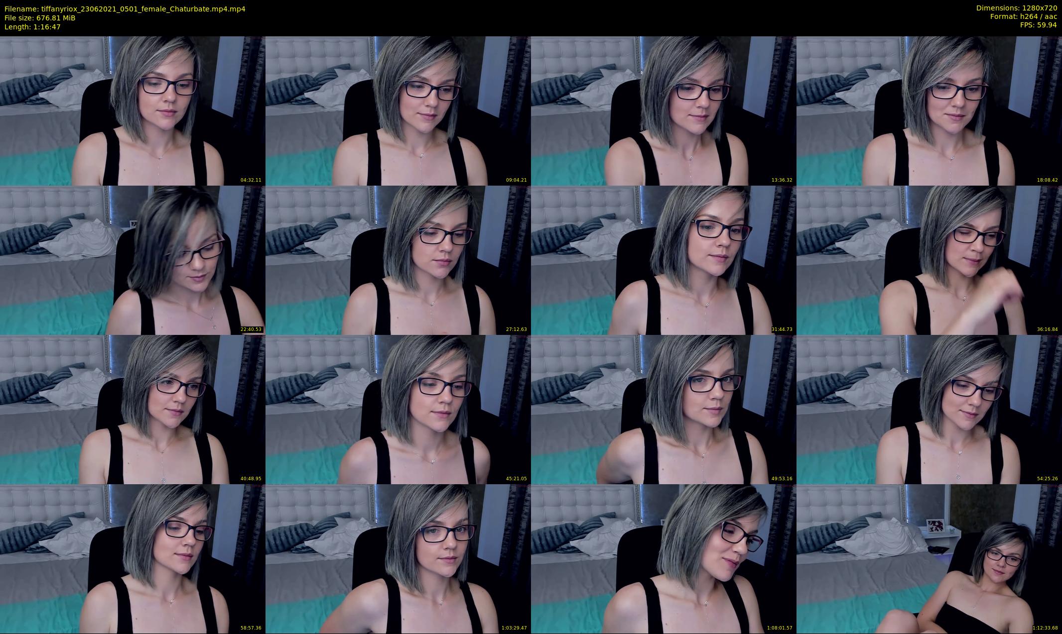 tiffanyriox — 77 minute Chaturbate female cam show recording, 720p, Jun 23, 2021