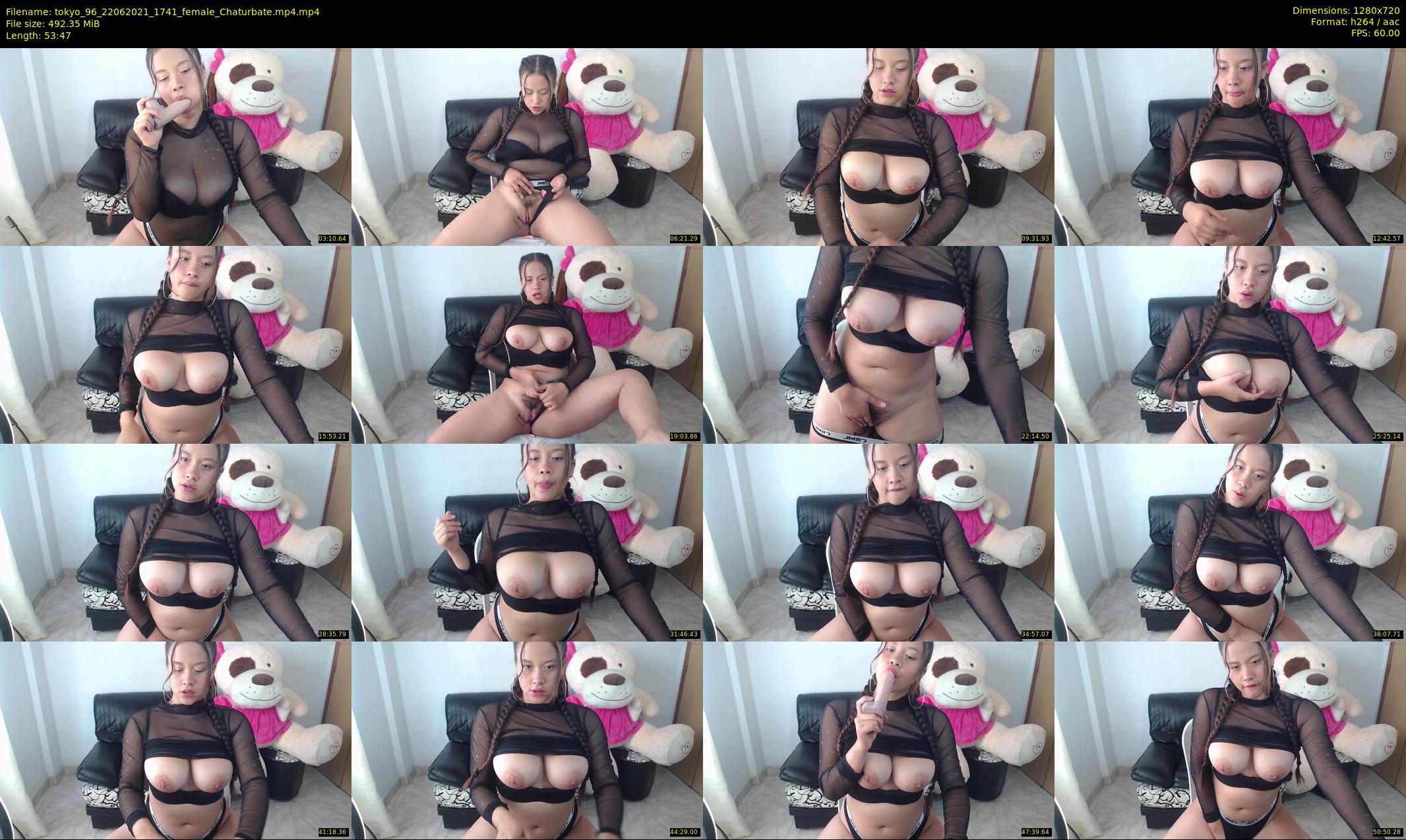tokyo_96 — 54 minute Chaturbate female cam show recording, 720p, Jun 22, 2021
