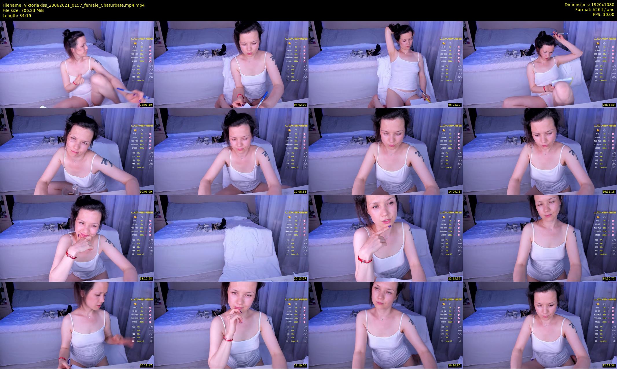 viktoriakiss — 35 minute Chaturbate female cam show recording, 1080p, Jun 23, 2021