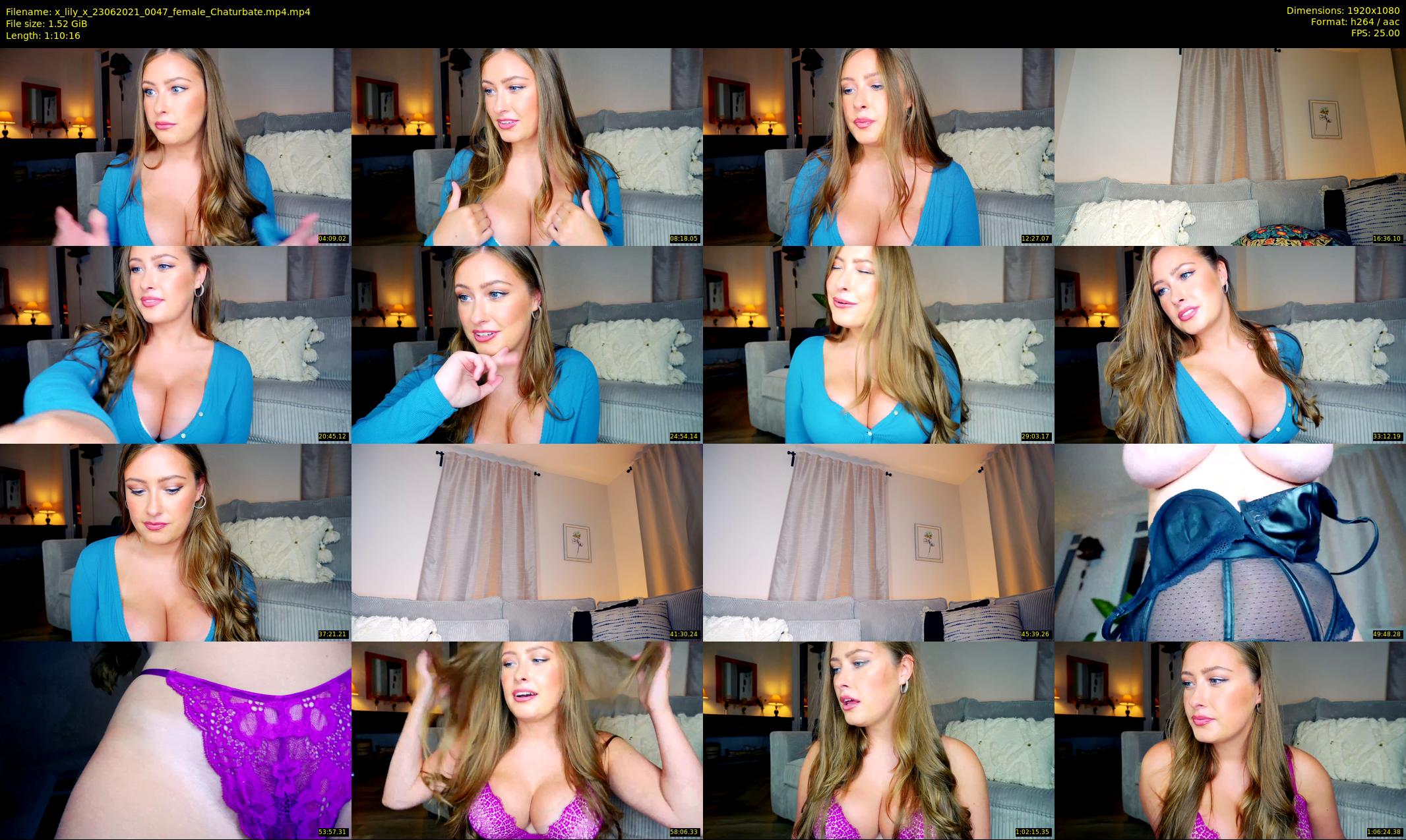 x_lily_x — 71 minute Chaturbate female cam show recording, 1080p, Jun 23, 2021