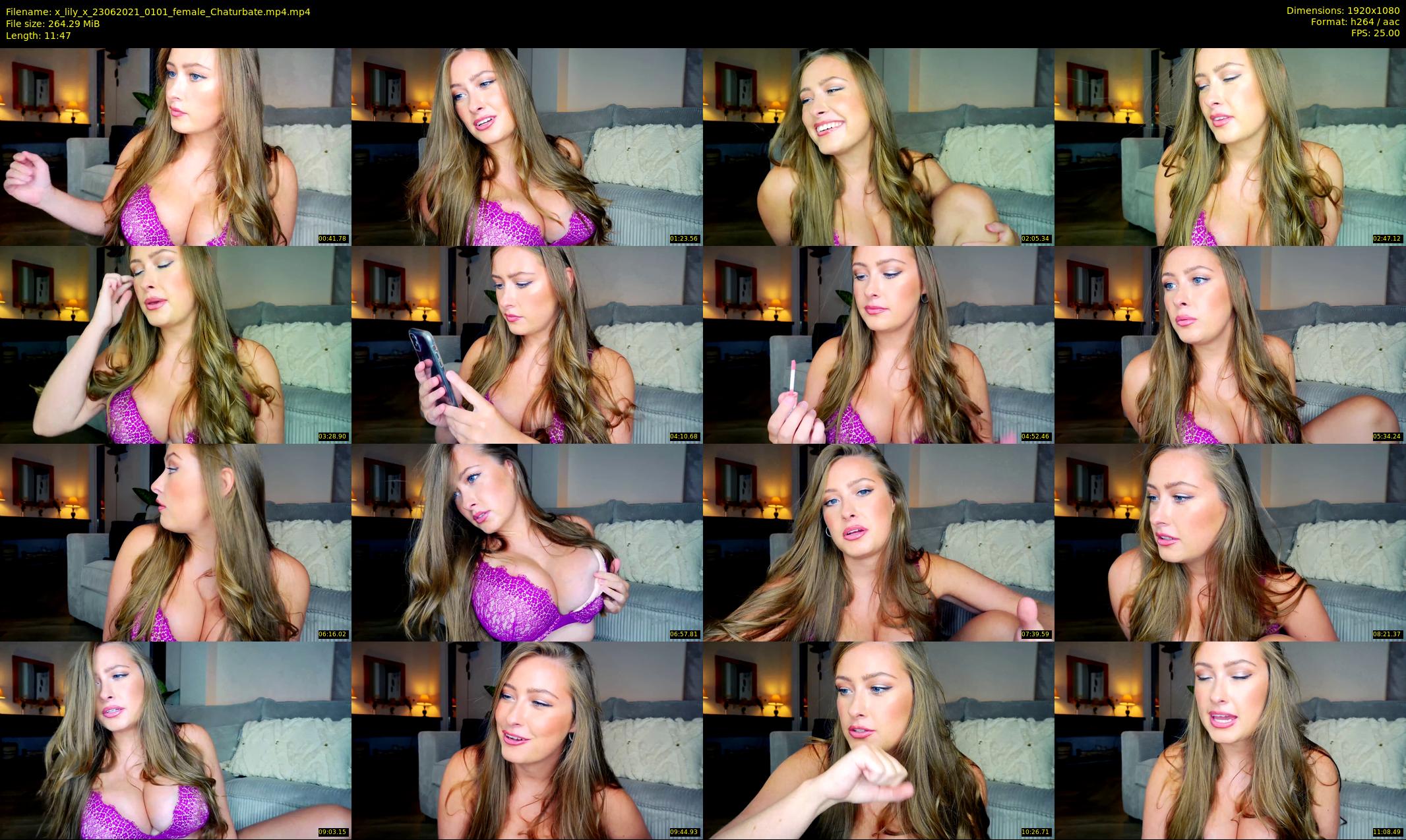 x_lily_x — 12 minute Chaturbate female cam show recording, 1080p, Jun 23, 2021