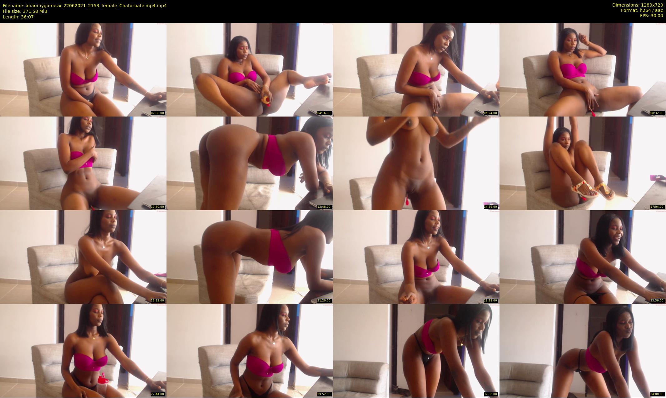 xnaomygomezx — 37 minute Chaturbate female cam show recording, 720p, Jun 22, 2021