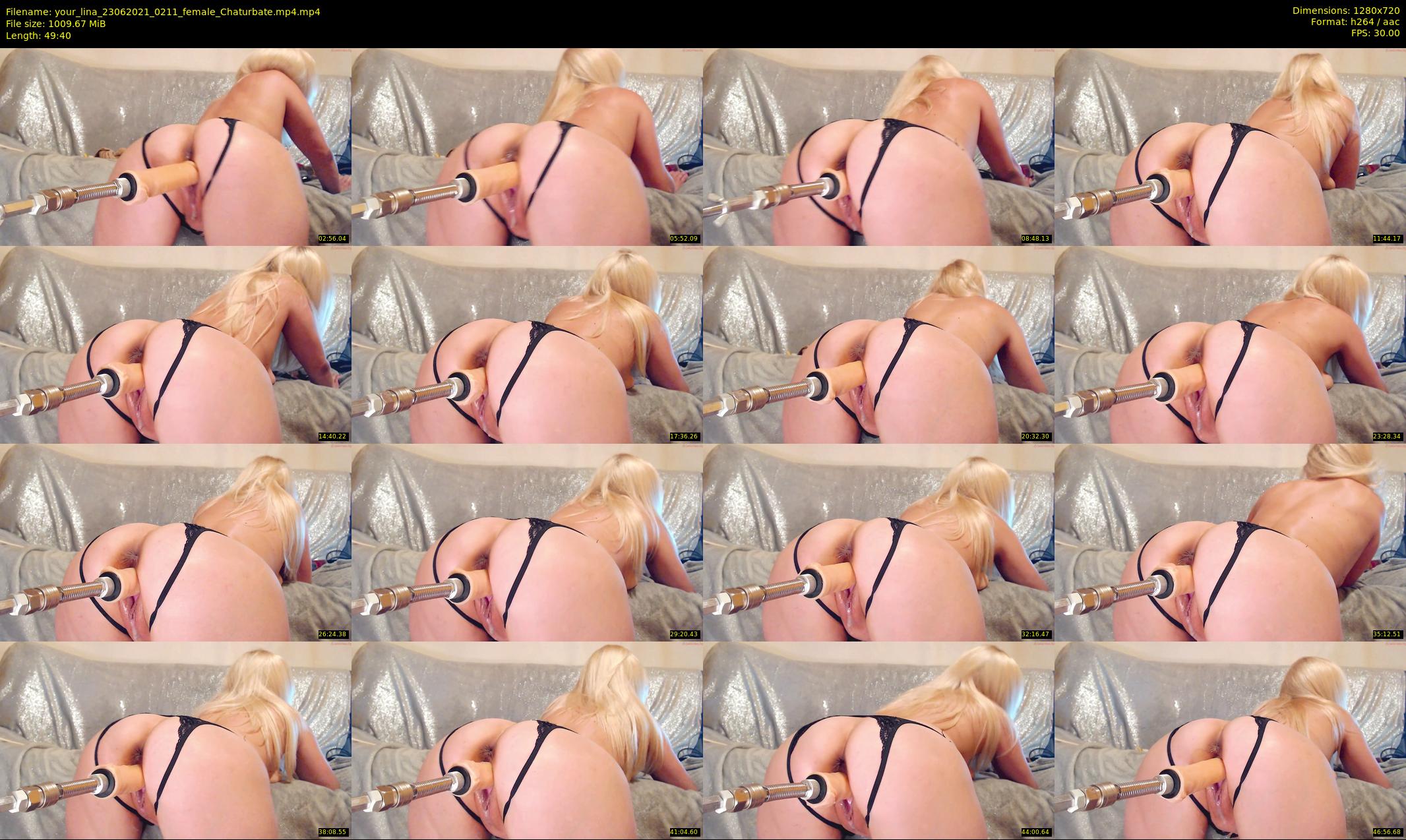 your_lina — 50 minute Chaturbate female cam show recording, 720p, Jun 23, 2021