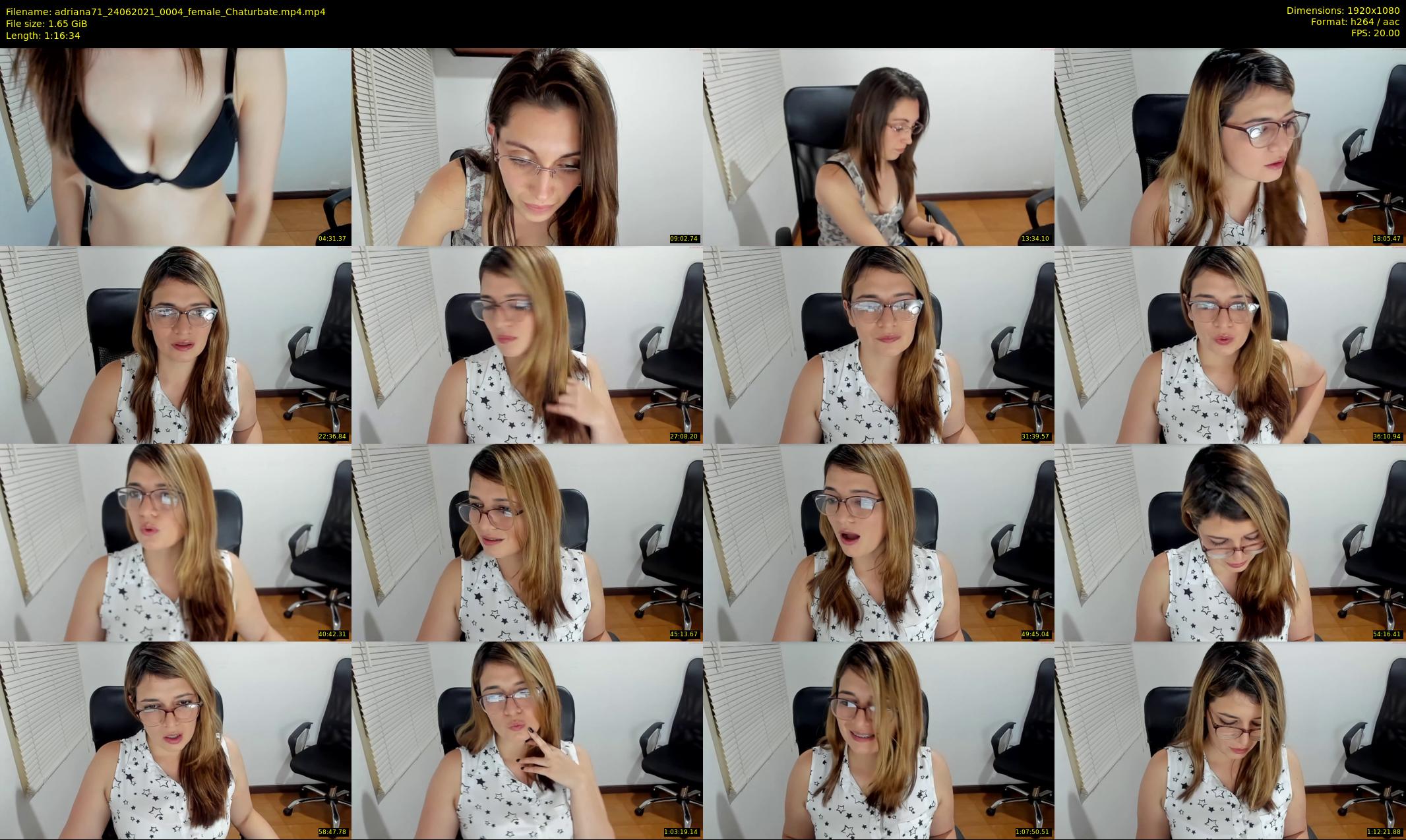 adriana71 — 77 minute Chaturbate couple cam show recording, 1080p, Jun 24, 2021