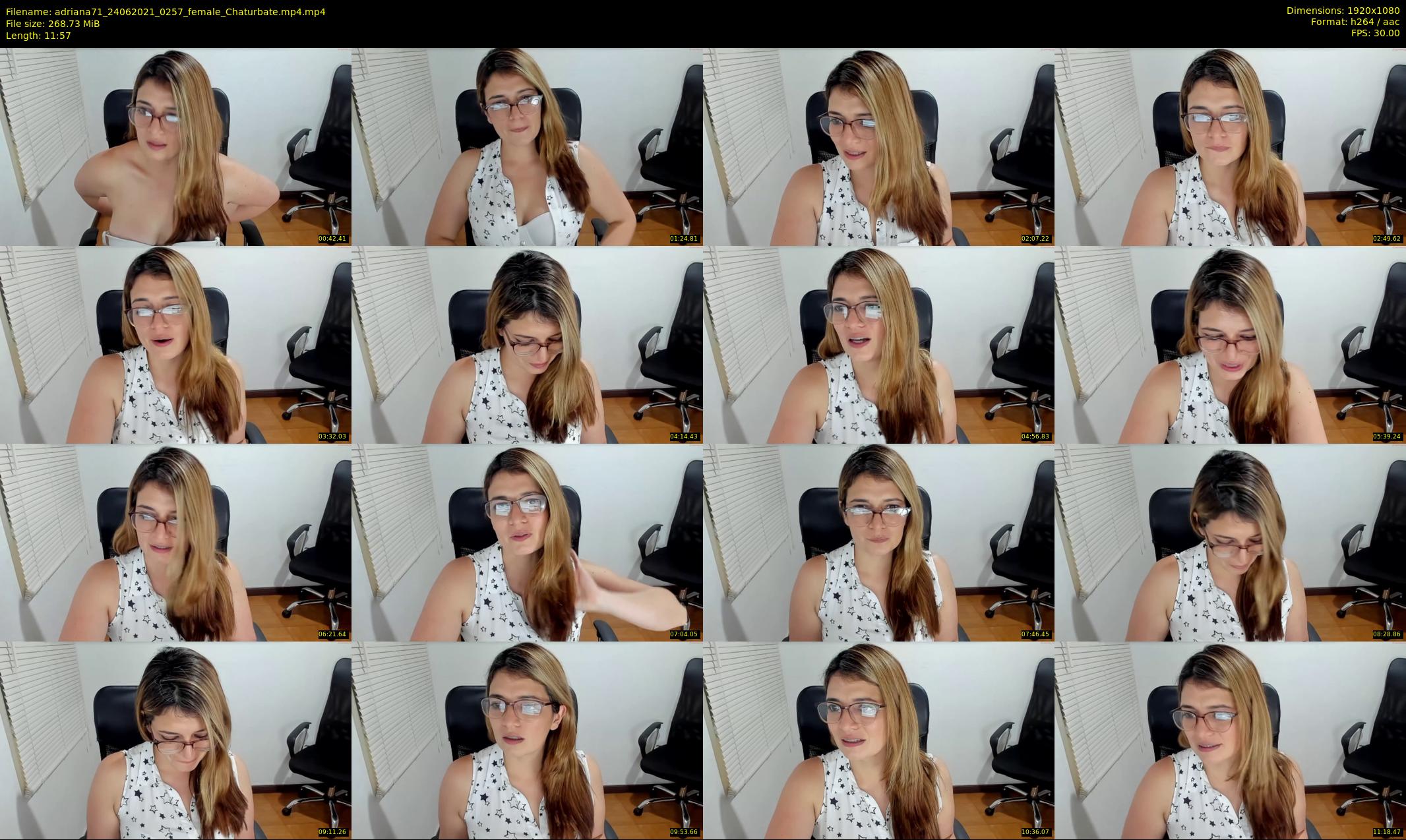 adriana71 — 12 minute Chaturbate couple cam show recording, 1080p, Jun 24, 2021