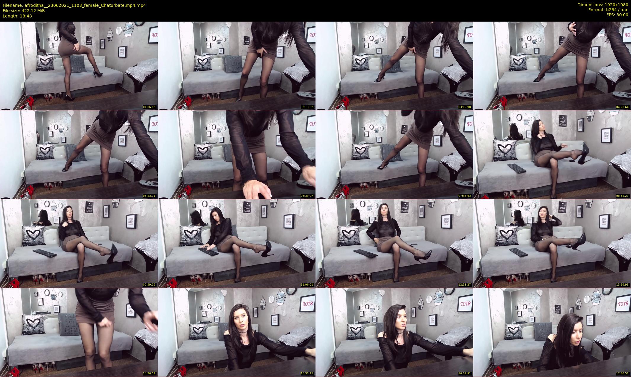 afroditha_ — 19 minute Chaturbate female cam show recording, 1080p, Jun 23, 2021