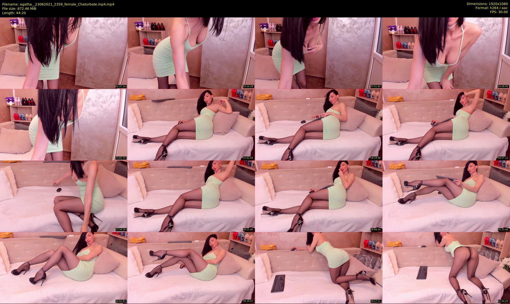 agatha_ — 45 minute Chaturbate female cam show recording, 1080p, Jun 23, 2021