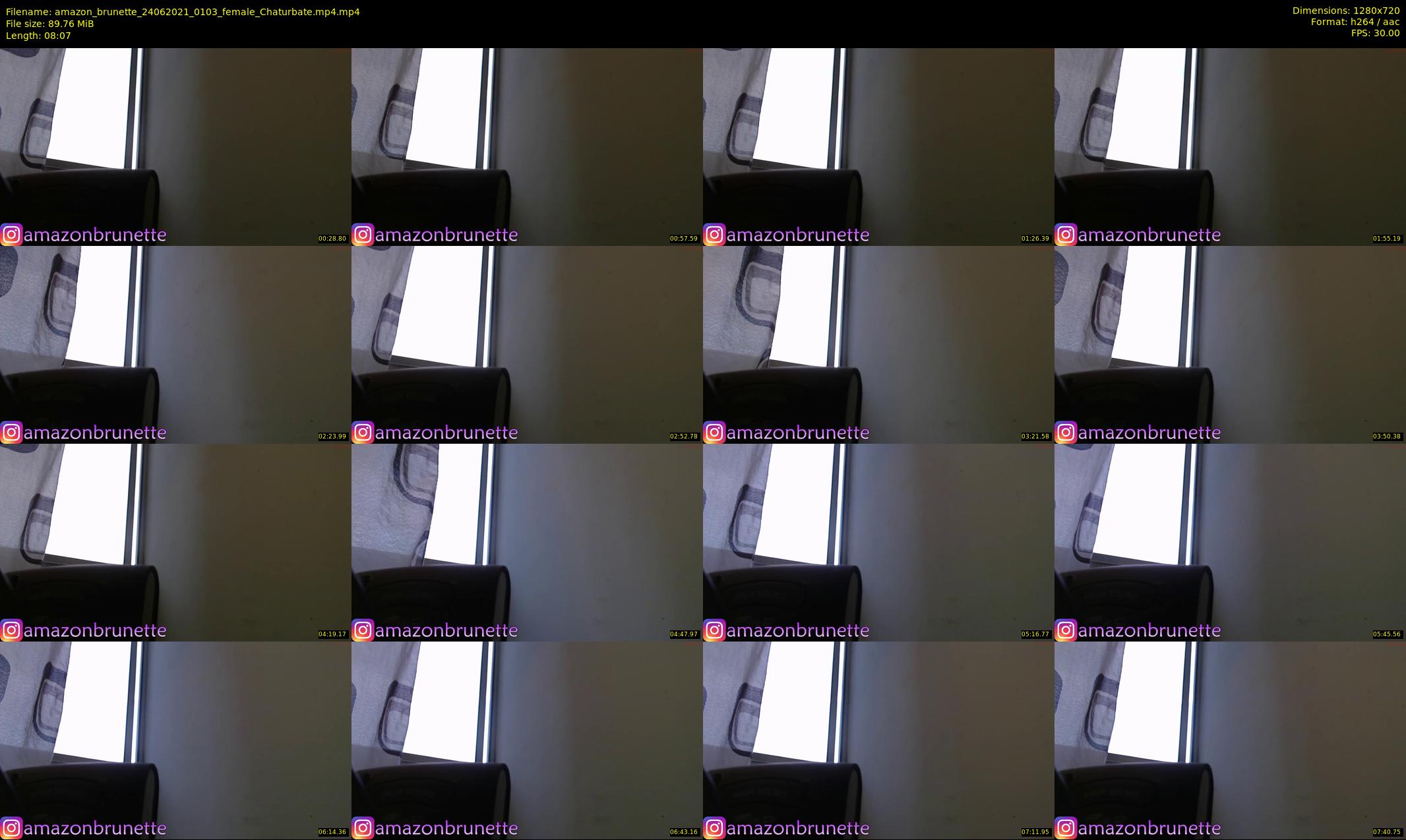 amazon_brunette — 9 minute Chaturbate female cam show recording, 720p, Jun 24, 2021