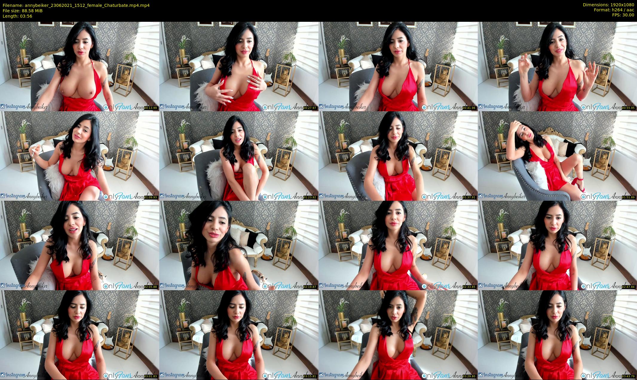 annybeiker — 4 minute Chaturbate female cam show recording, 1080p, Jun 23, 2021