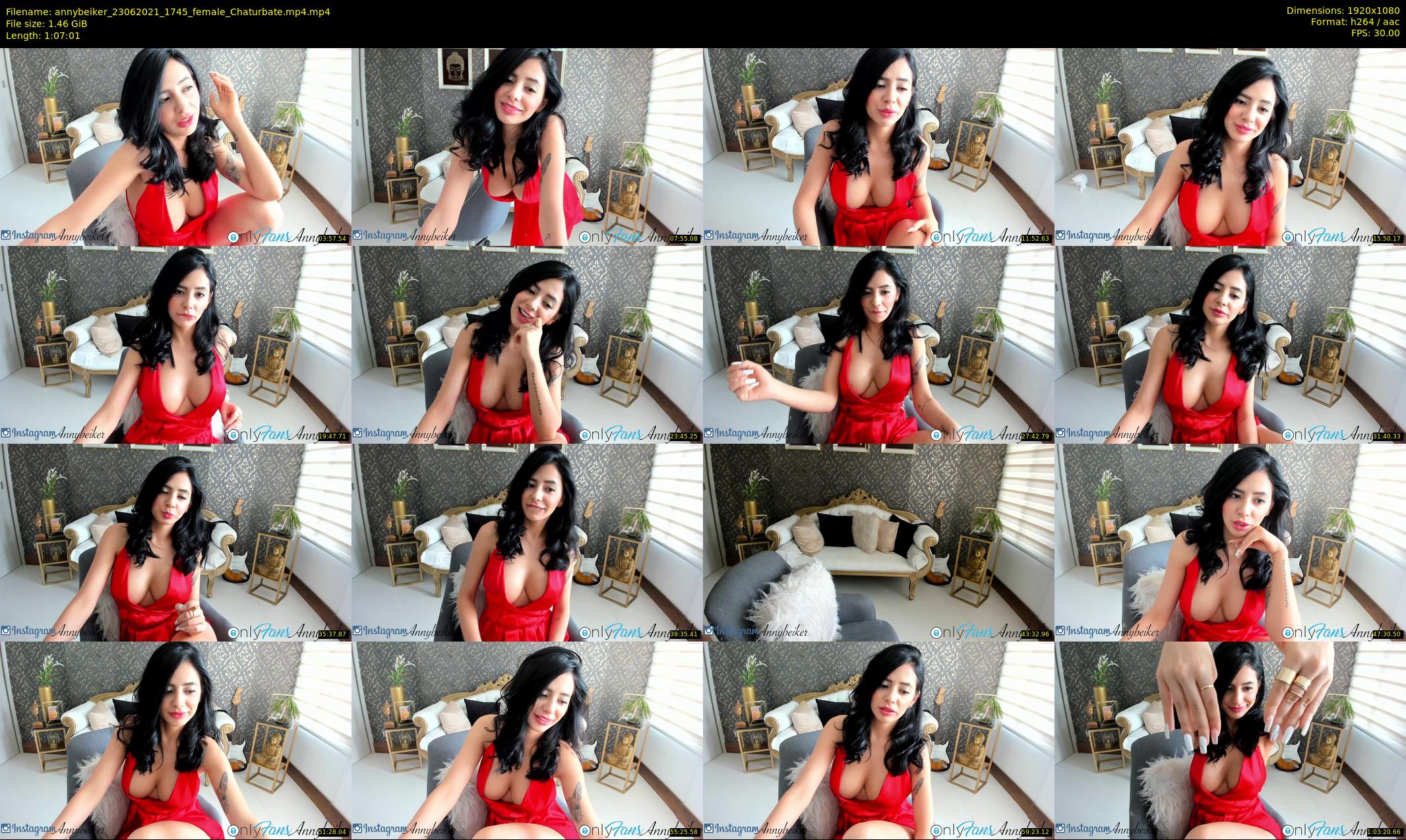 annybeiker — 68 minute Chaturbate female cam show recording, 1080p, Jun 23, 2021